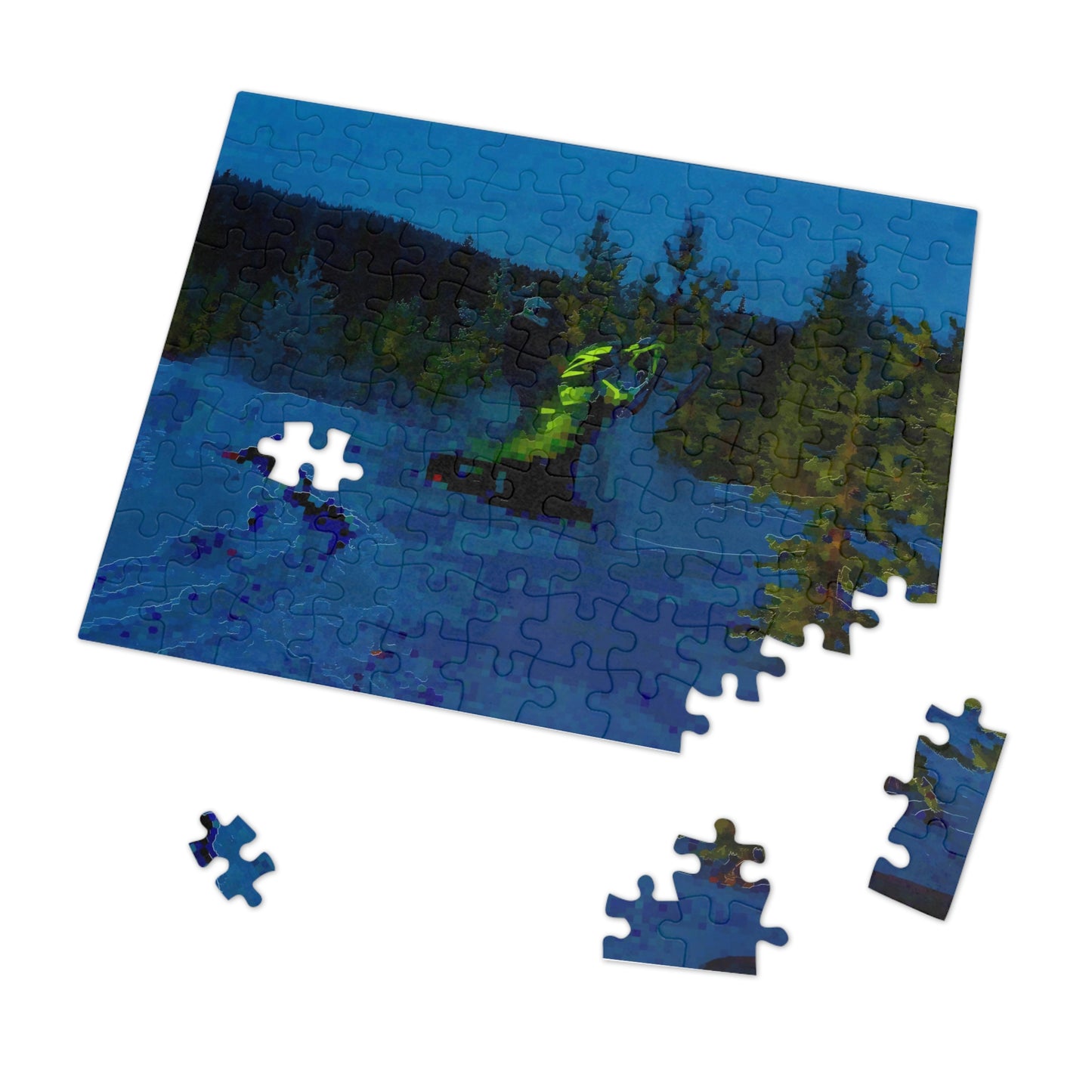 Jigsaw Puzzle (30, 110, 252, 500,1000-Piece) ... Piece-By-Piece ... "Count The Hours & Enjoy The Colors..!" ... Original Works: Phots' Photo: Les Objets D'Art ...