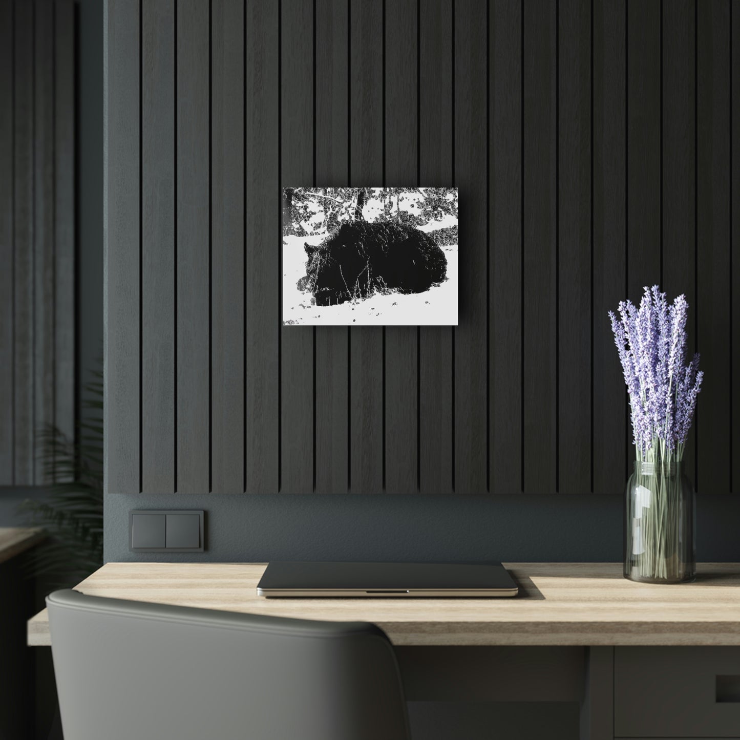 Acrylic Prints (French Cleat Hanging) ... RCY: "Rhett Creek Yogi ... '500 Lbs Of Autumn Season Hunger' ..."  ... September 2022 ... Central Idaho ... Original Works ...