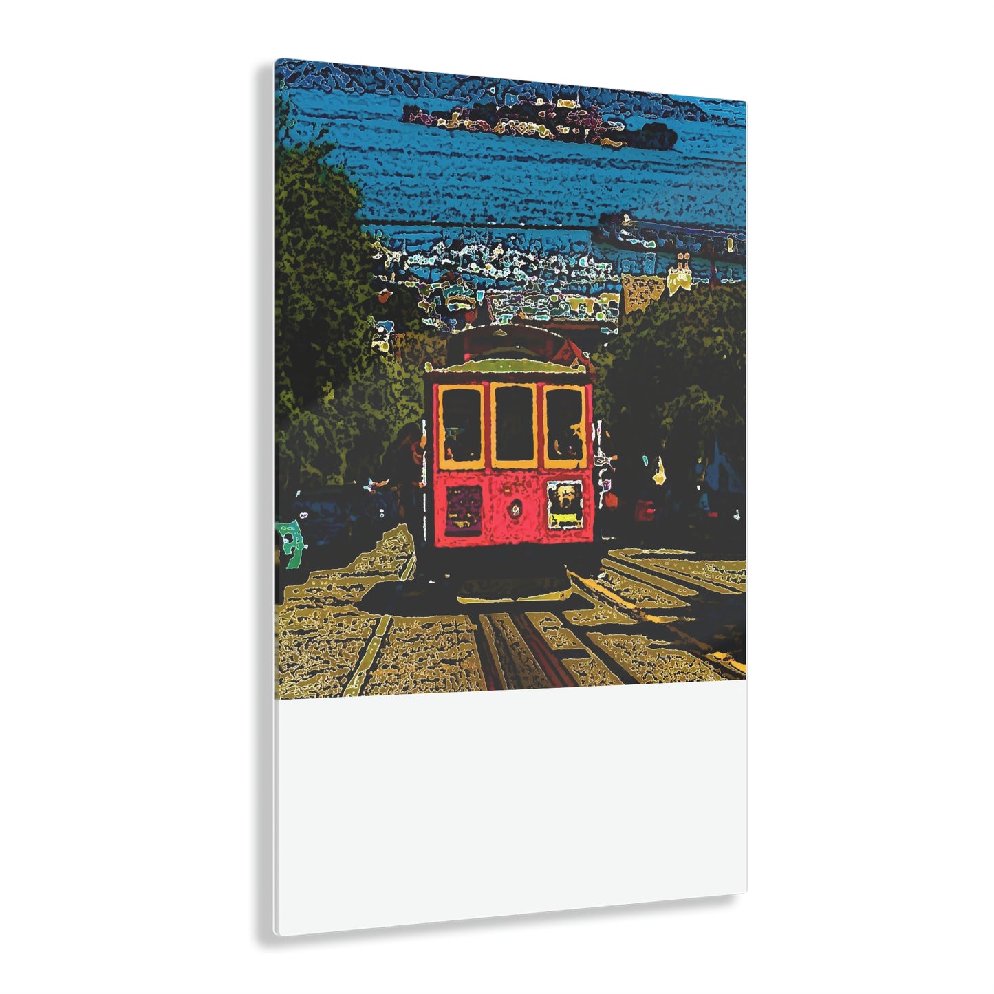 Acrylic Prints ... San Francisco ... 'A Rice-A-Roni-Treat' ... "A Cable Car Classic" ... Family Archives: 1973 ... Original Works ...