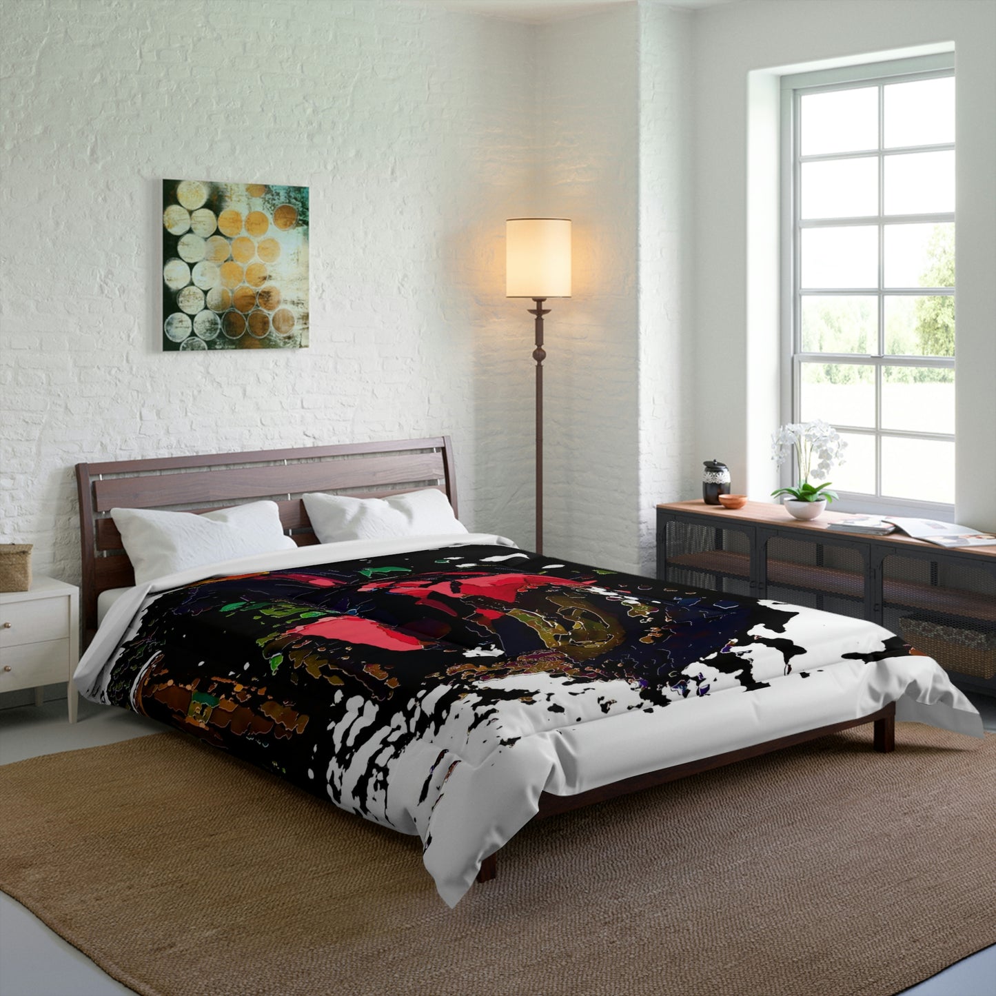 Comforter ... Snow ... Fractals ... Three-Wheeler-Speed ... & "Warmth!" ...