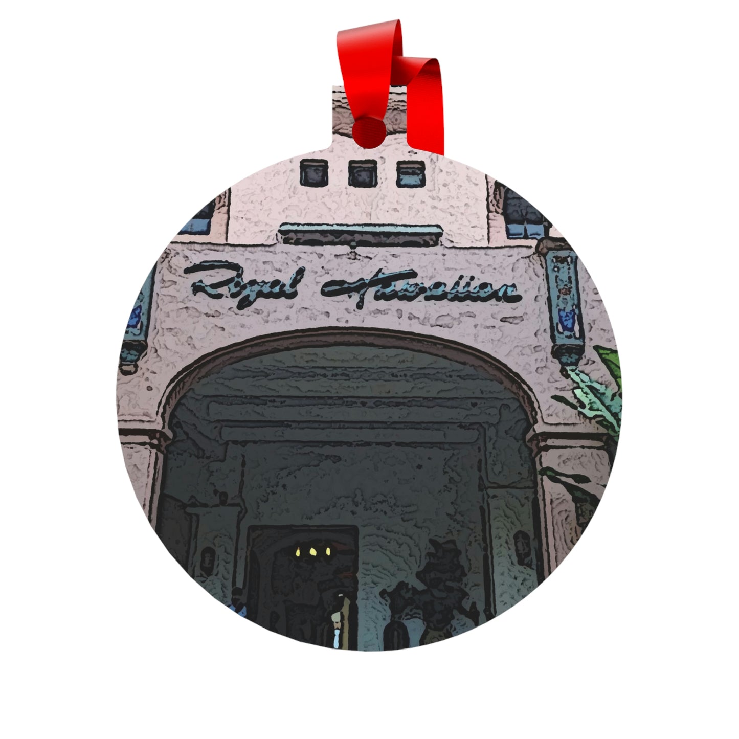 Metallic Ornaments (Round, Berlin) ... "La Grande Entree" At: 'The Pink Palace' ... The Royal Hawai'ian ... Honolulu, HI ... '27Oct2014' ... Original Works ...