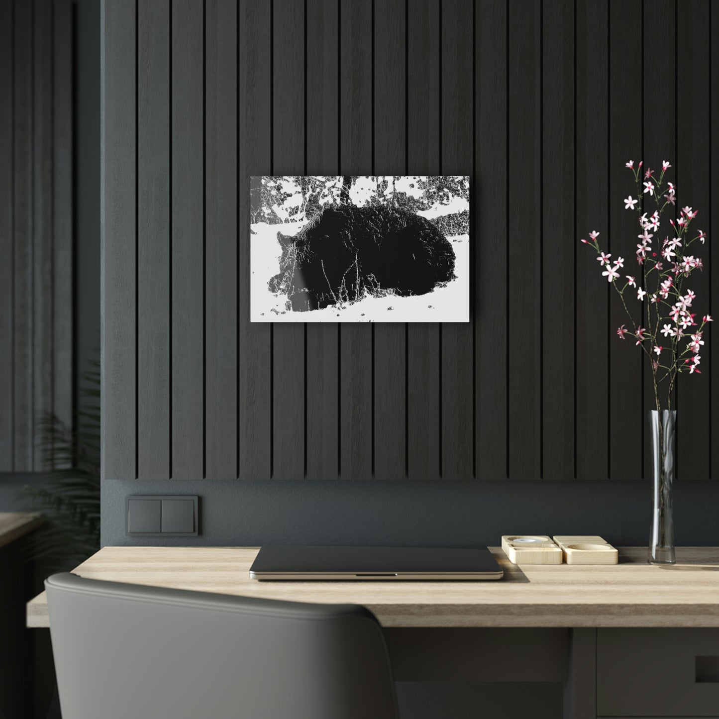 Acrylic Prints ... RCY: "Rhett Creek Yogi ... '500 Lbs Of Autumn Season Hunger' ..."  ... September 2022 ... Central Idaho ... Original Works ...