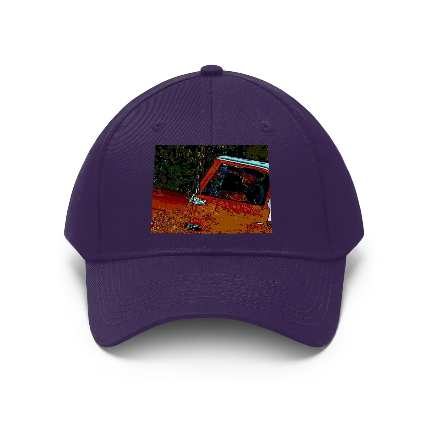 Unisex Twill Hat ... How-To-Drive-Idaho's-Mountain_Roads ... "Like A Professional" ... "Truckin' Like The Doo-Dah-Man" ...