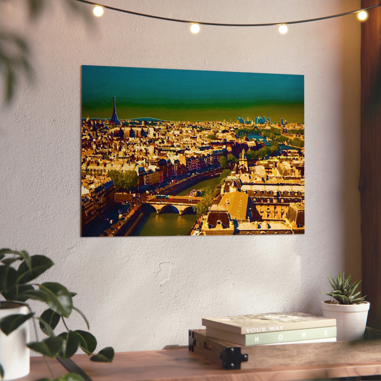 Aluminum Composite Panels ... "Allons Y A La Paris!"... A View Of 'The River Seine & Le Tour Eiffel_2' ... Family Archives ... Original Works ...