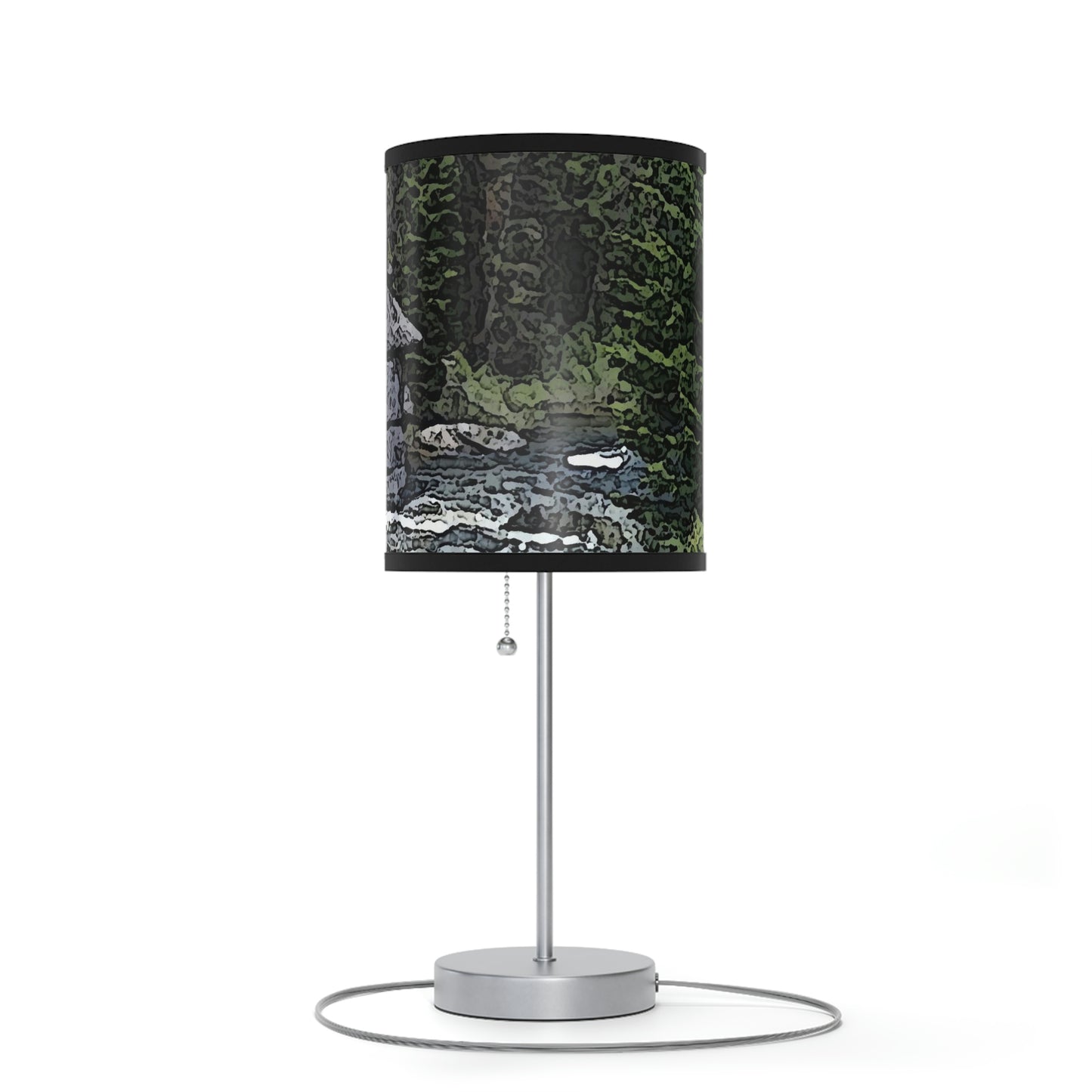 Lamp on a Stand, US|CA plug ... "I Am Innocent" ... Tricky-Dick Immortalized ... Nixon Rock: Along The River ... Central Idaho, Summer 2020 ... Original Works ...
