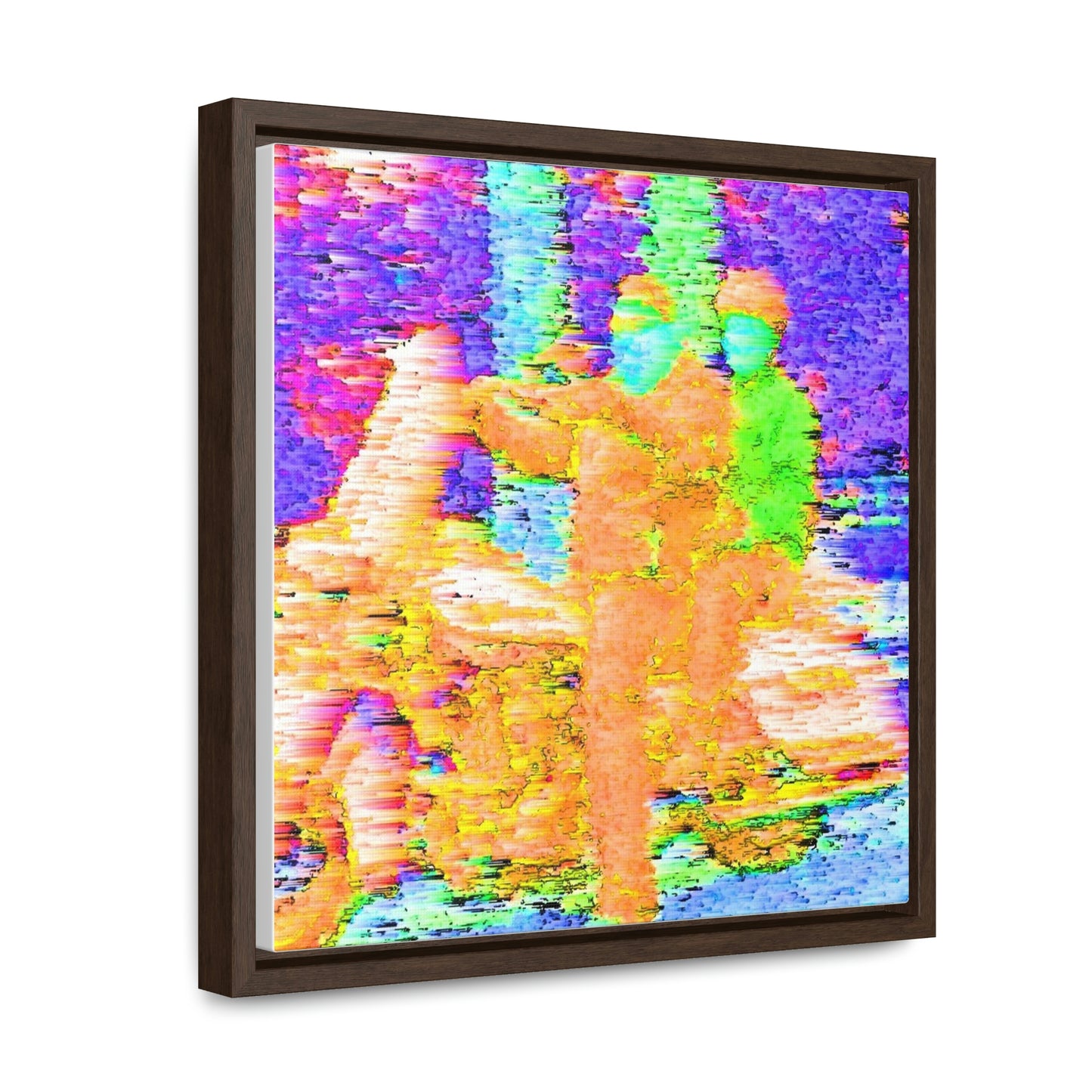 Gallery Canvas Wraps, Square Frame ...  "And 'I' Left His Dead A_s There By The Side-of-The-Road" ... Original Works ... (Grateful Dead: Me-And-My-Uncle)