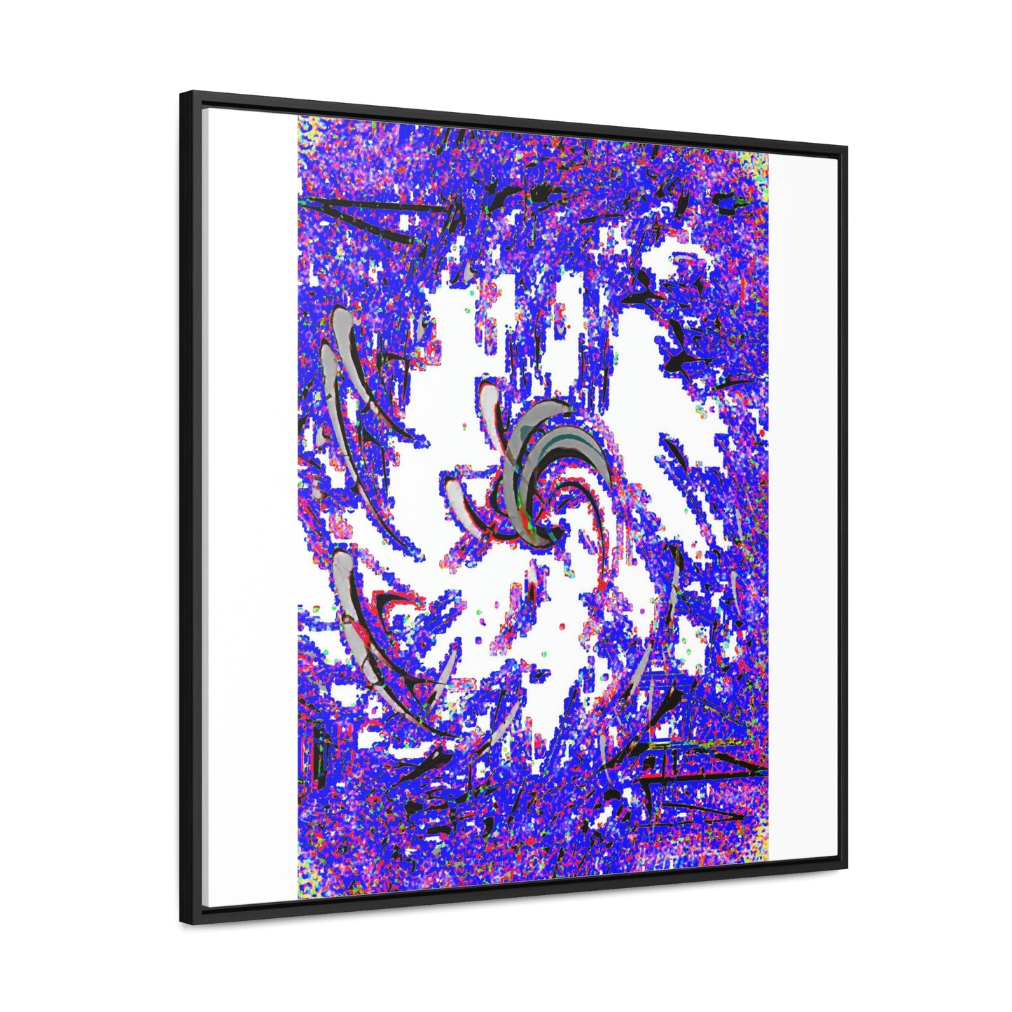 Gallery Canvas Wraps, Square Frame ... "Waning Moon" ... Central Idaho ... October 2022 ... Rendering Time: 22 Hours ... Original Works ...
