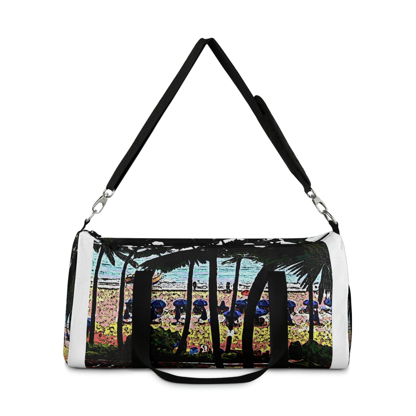 Duffel Bag ... "A Beautiful Beach Amongst The Palms" ... The Outrigger Waikiki, Honolulu, Oahu ... Original Works ...