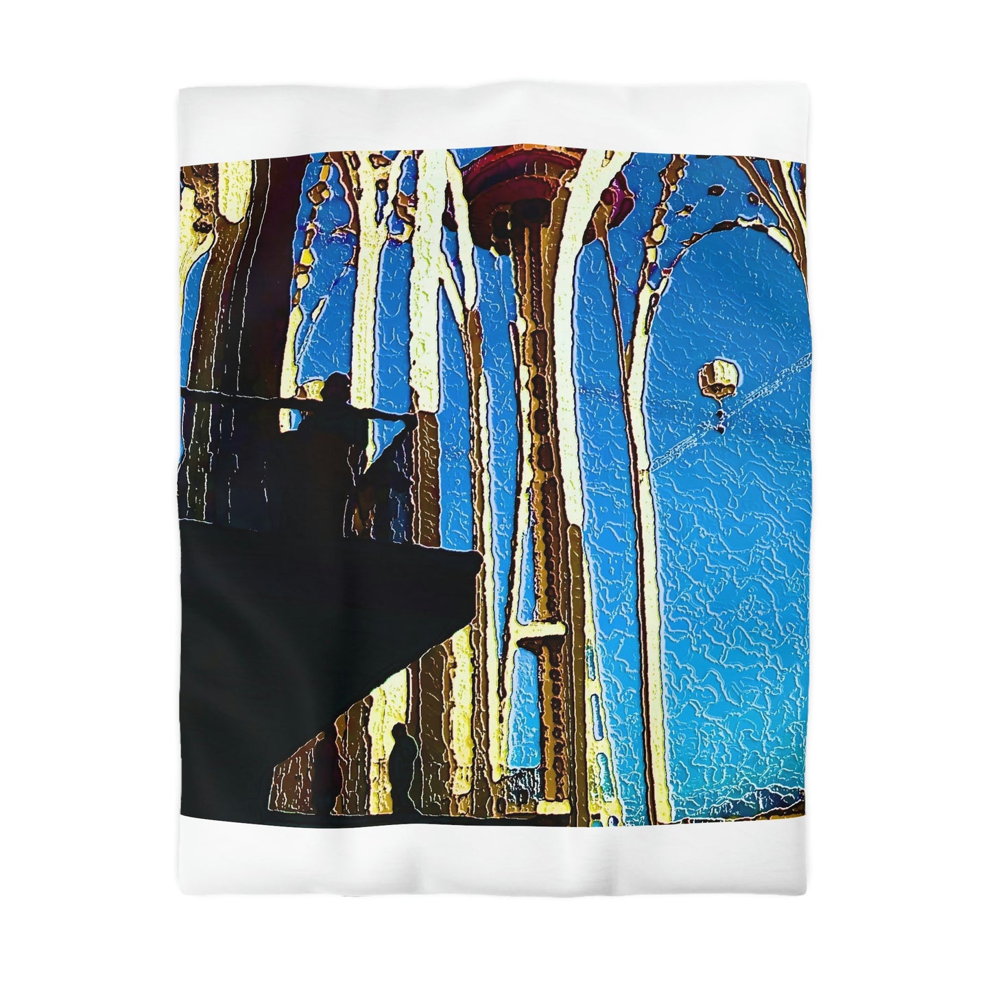 Microfiber Duvet Cover ... "Seattle's World Fair ... 'A Family Favourite' ..." Original Works ...