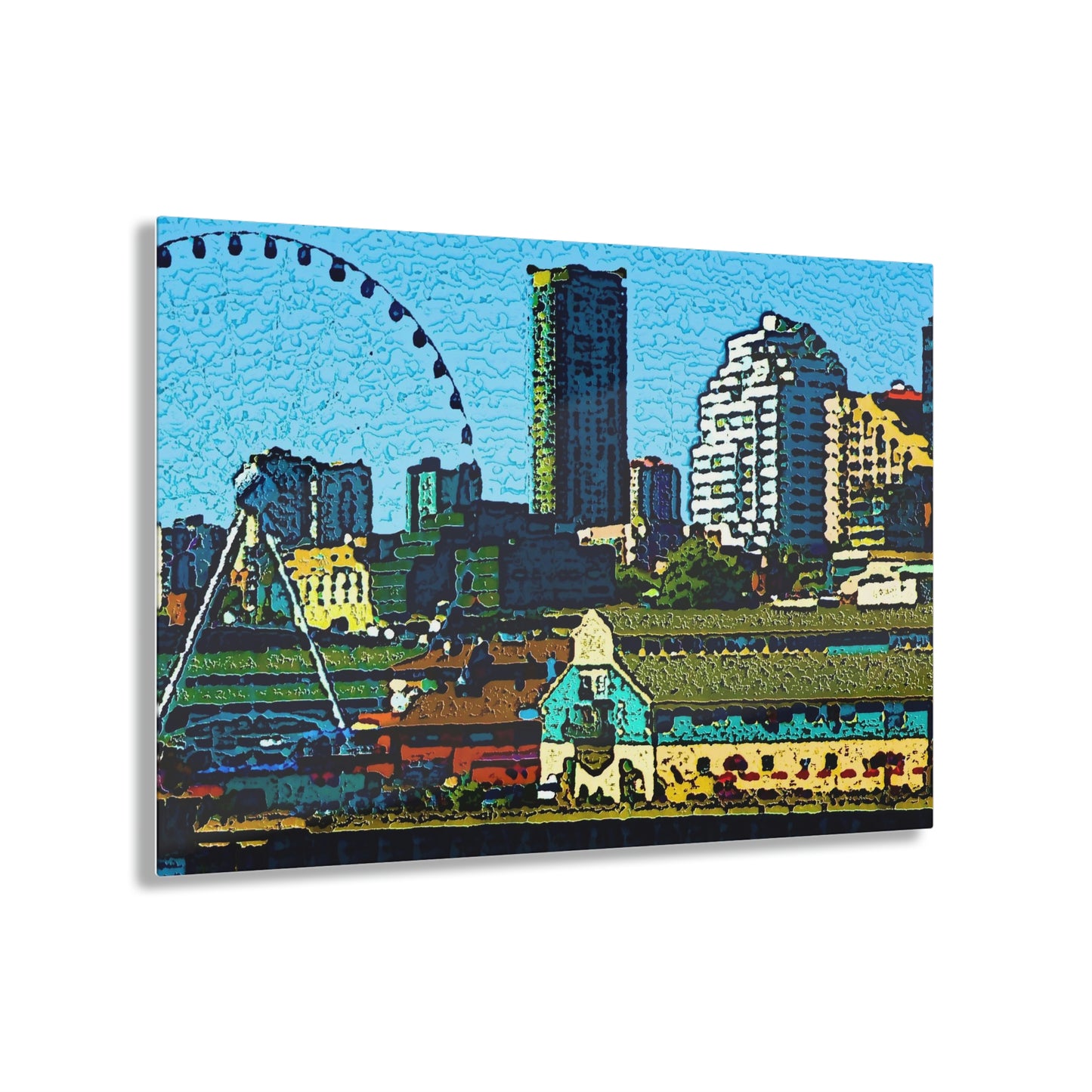 Acrylic Prints ... That Classic Wheel ... 'Seattle's Wheel' ... & An Old Classic Waterside Vendors ...  'Family Archives' ... Original Works ...