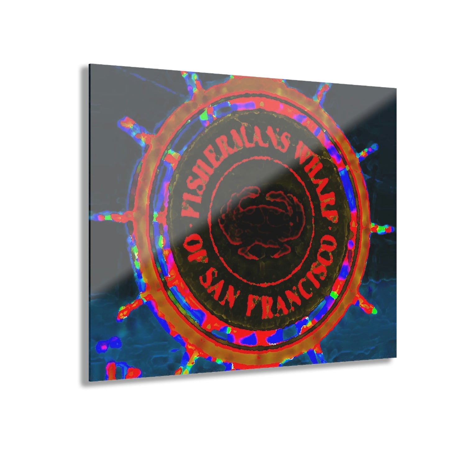 Acrylic Prints (French Cleat Hanging)  ... "No.9 Fishermen's Grotto - Fishermen's Wharf, SF, California" ... Family Archives: 1970's ... Original Works ...