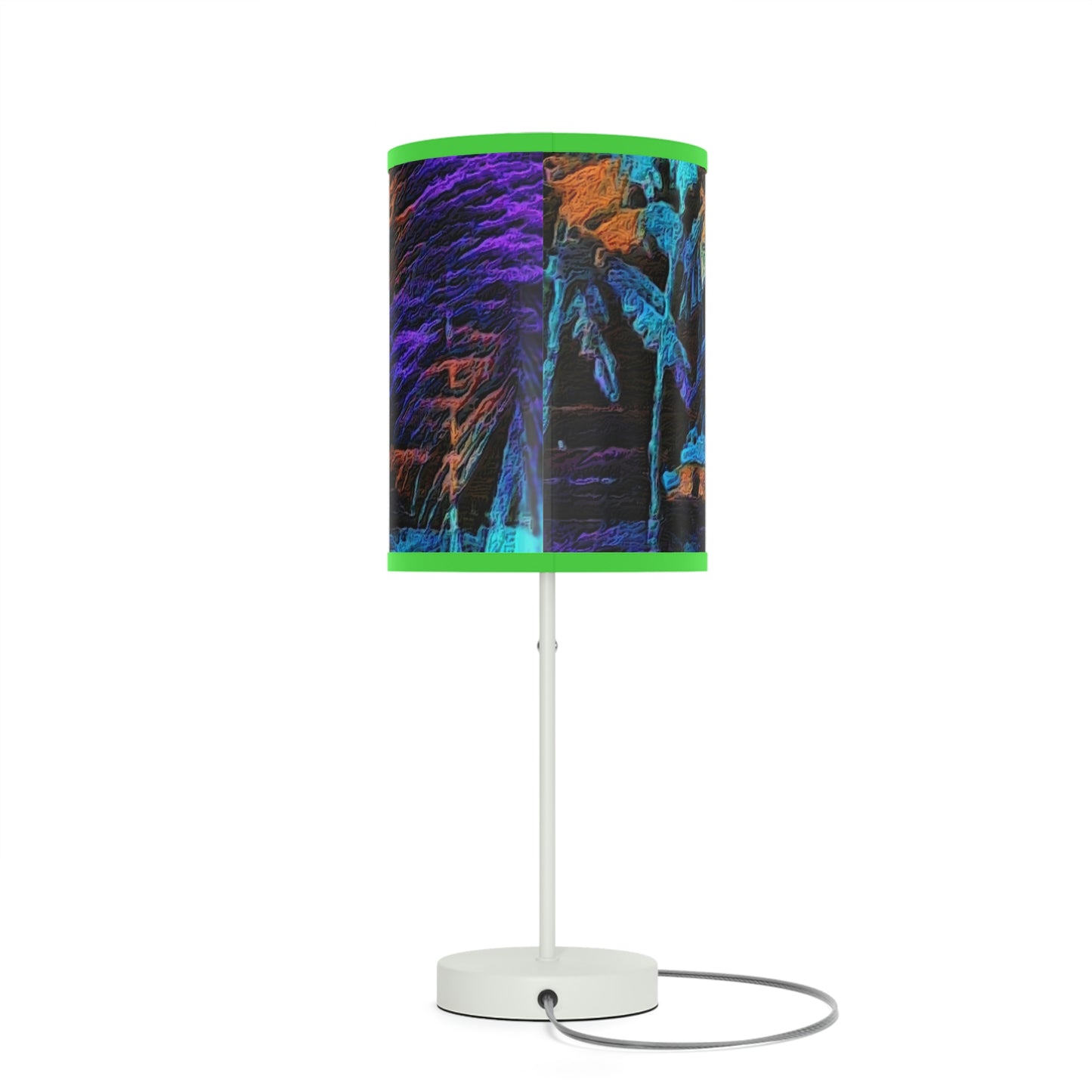 Lamp on a Stand, US|CA plug ... "The Royal Hawai'ian: Waikiki Beach_Beach" ... Honolulu, HI ... Ocotber 2014 (Halloween) ... Original Works ...