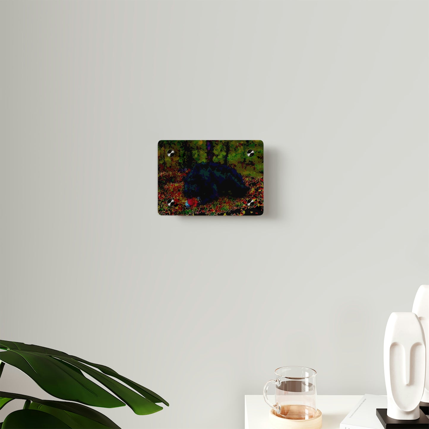 Acrylic Wall Art Panels ... RCY: "Rhett Creek Yogi ... '500 Lbs Of Autumn Season Hunger' ..."  ... September 2022 ... Central Idaho ... Original Works ...