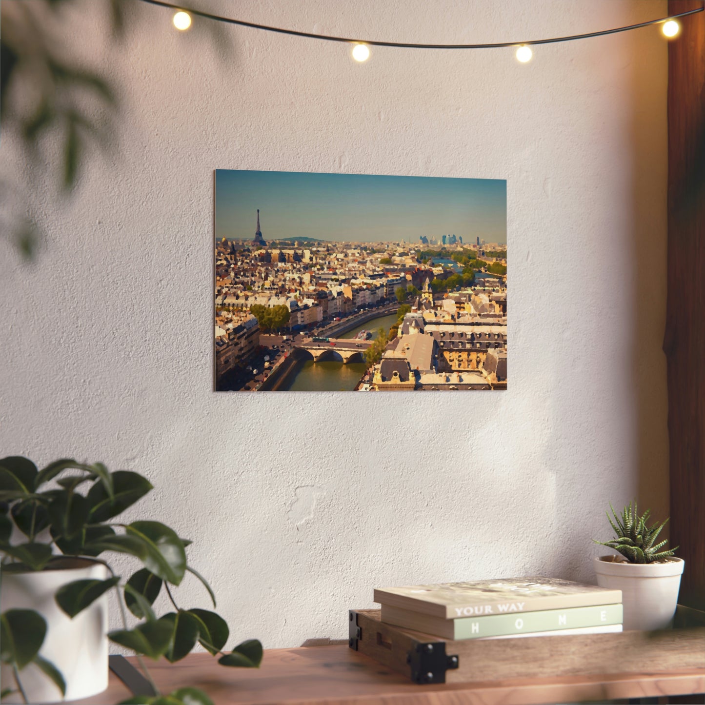 Aluminum Composite Panels ... "Allons Y A La Paris!"... A View Of 'The River Seine & Le Tour Eiffel' ... Family Archives ... Original Works ...