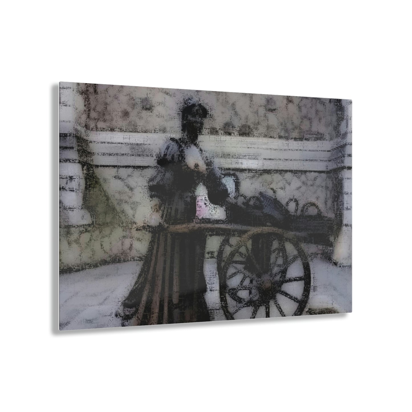 Acrylic Prints ... Dublin's "Molly Malone Along Grafton Street" ... Cryin' Cockels & Muscles Alive-Alive-Oh ... Circa 2003 ... Original Works ...