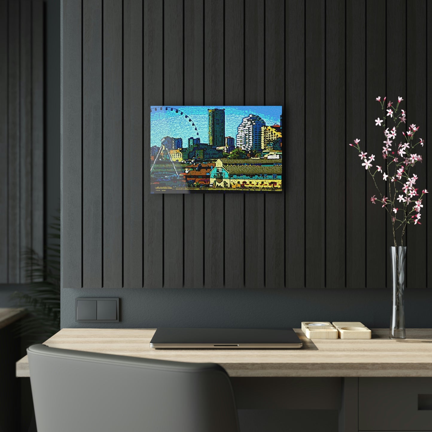 Acrylic Prints... That Classic Wheel ... 'Seattle's Wheel' ... & An Old Classic Waterside Vendors ...  'Family Archives' ... Original Works ...