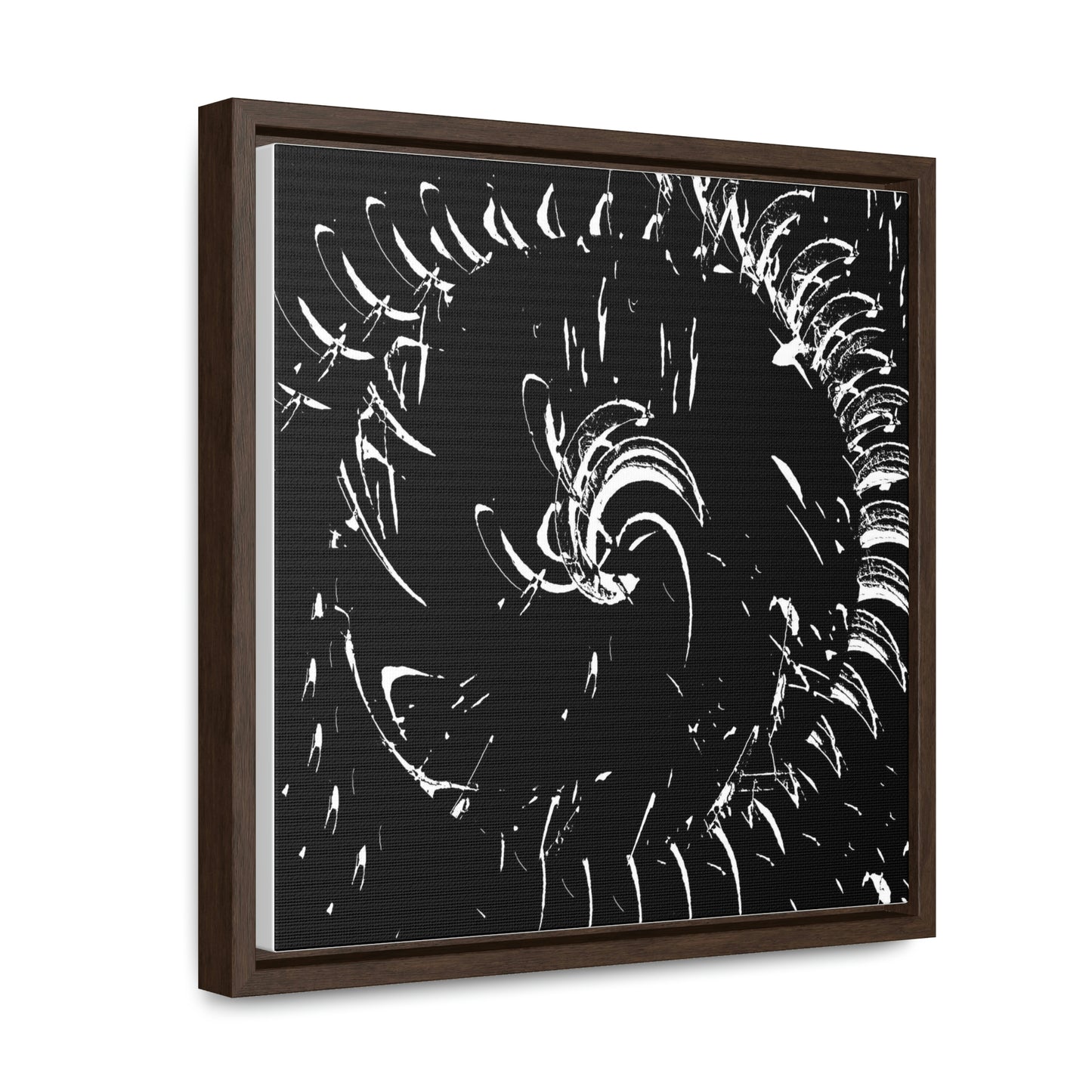 Gallery Canvas Wraps, Square Frame ... "Waning Moon" ... Central Idaho ... October 2022 ... Rendering Time: 22 Hours ... Original Works ...