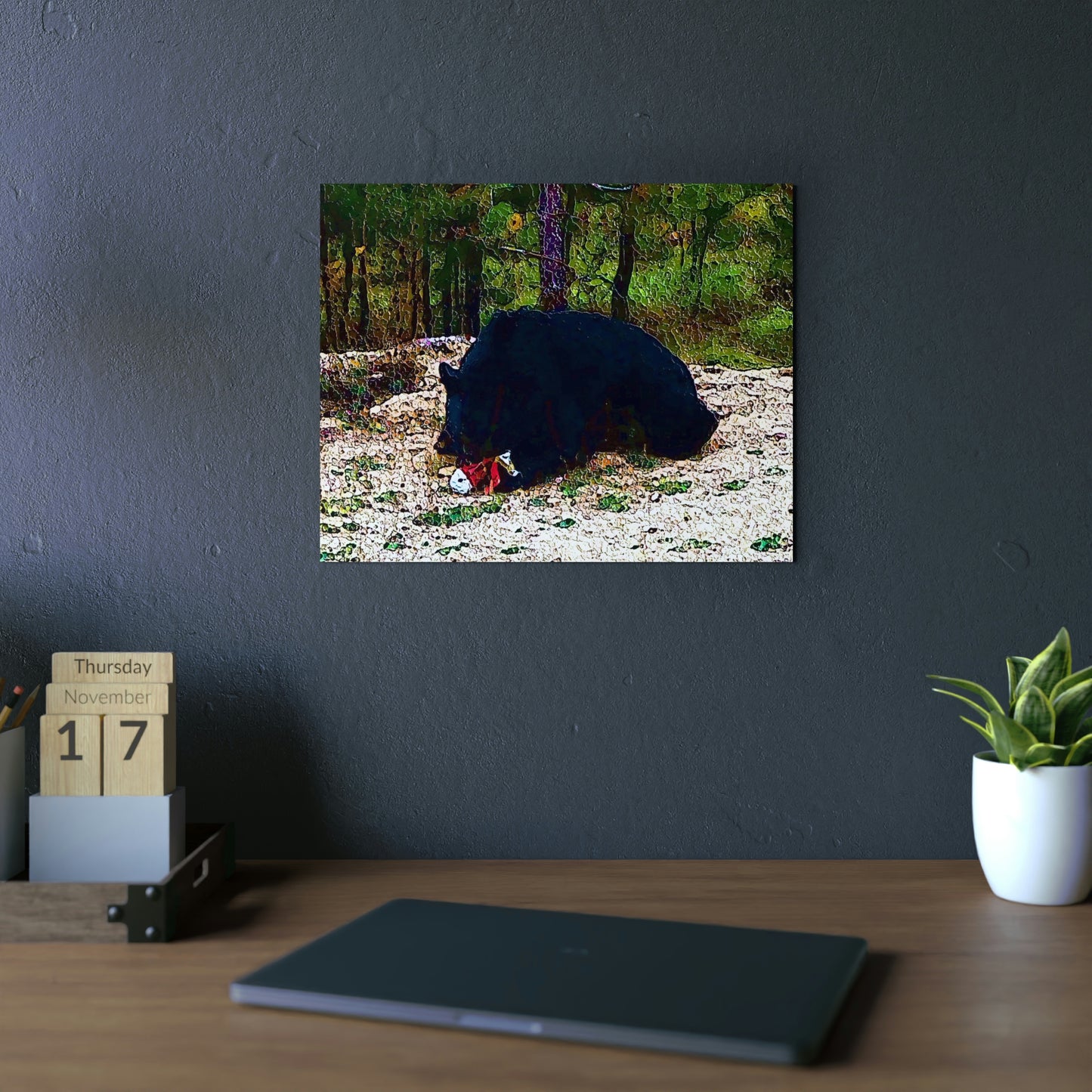 Aluminum Composite Panels ... A Local 'Yogi_2' ... RCY: "Rhett Creek Yogi: 500#'s Of Hungry Black Bear" ... 28-29Sep23 ... Original Works ... Client Project-Folio ...