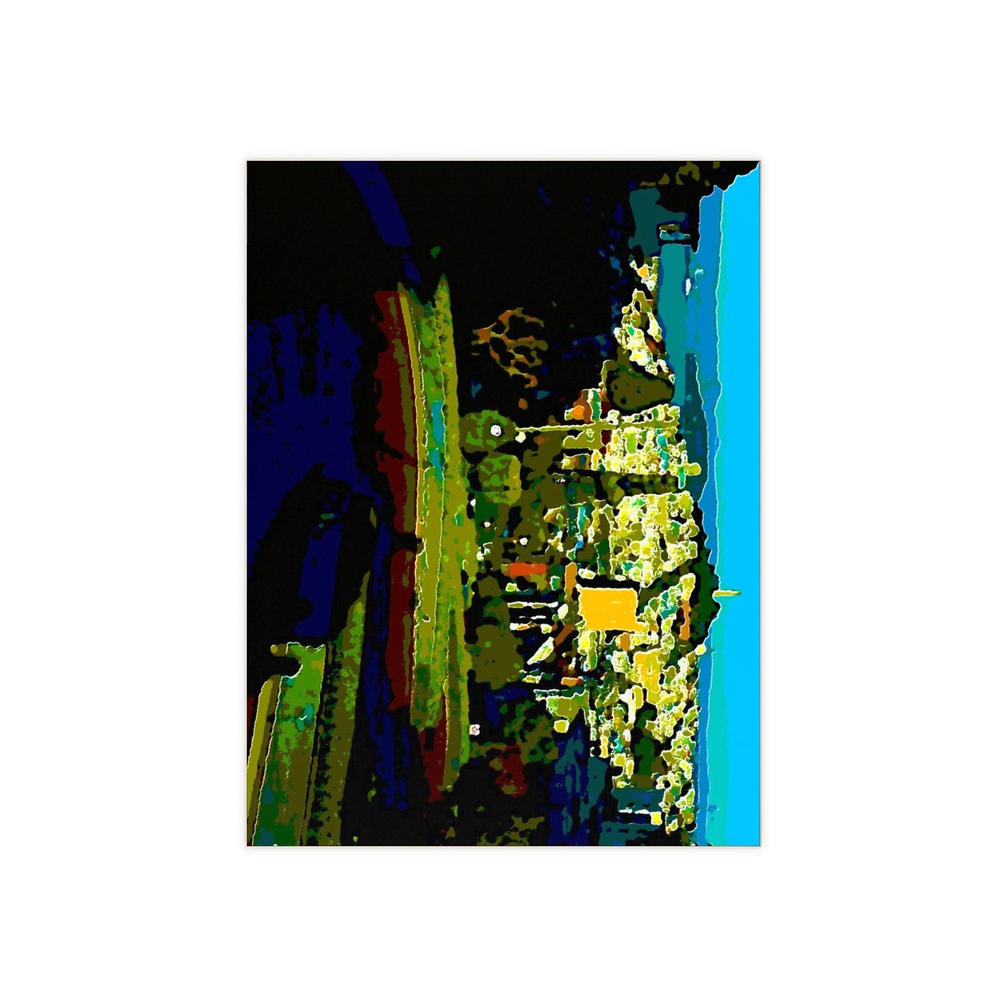 Ceramic Photo Tile ... "Lombard Street San Francisco, CA, USA" ... Family Archives 1970's ... Original Works ...