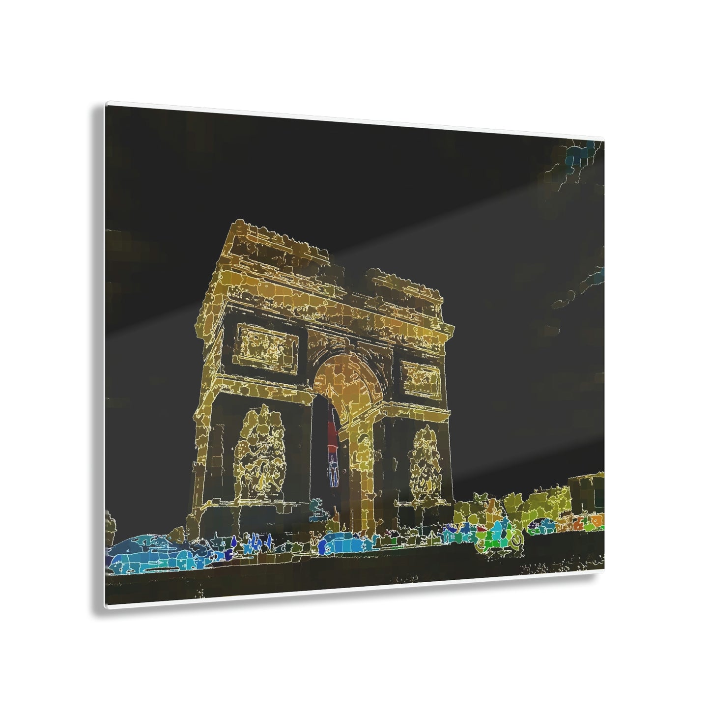 Acrylic Prints ... L'Arc de Triomphe ... 'Barbara Joan Bonnell-Holt Photo' ... Circa 1972 ... Oringinal Works ...