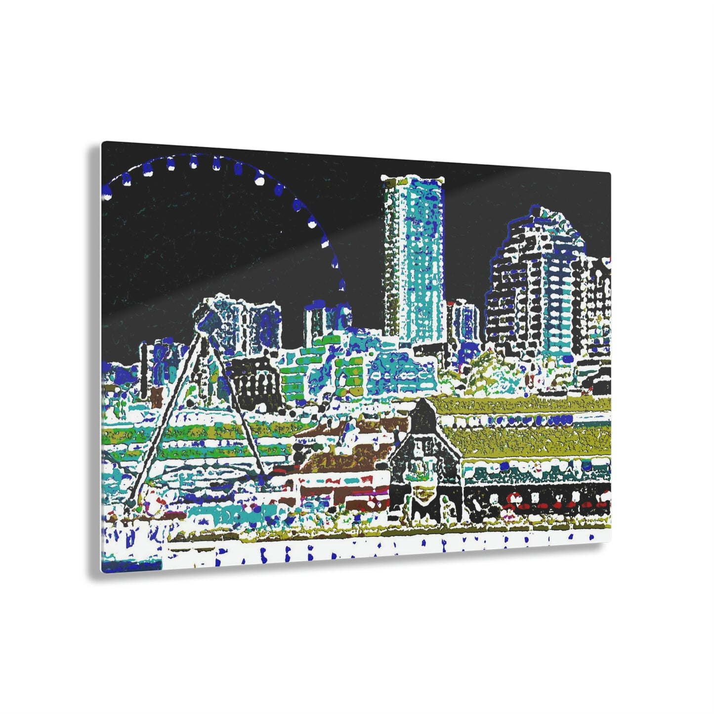 Acrylic Prints ... That Classic Wheel ... 'Seattle's Wheel' ... & An Old Classic Waterside Vendors ...  'Family Archives' ... Original Works ...