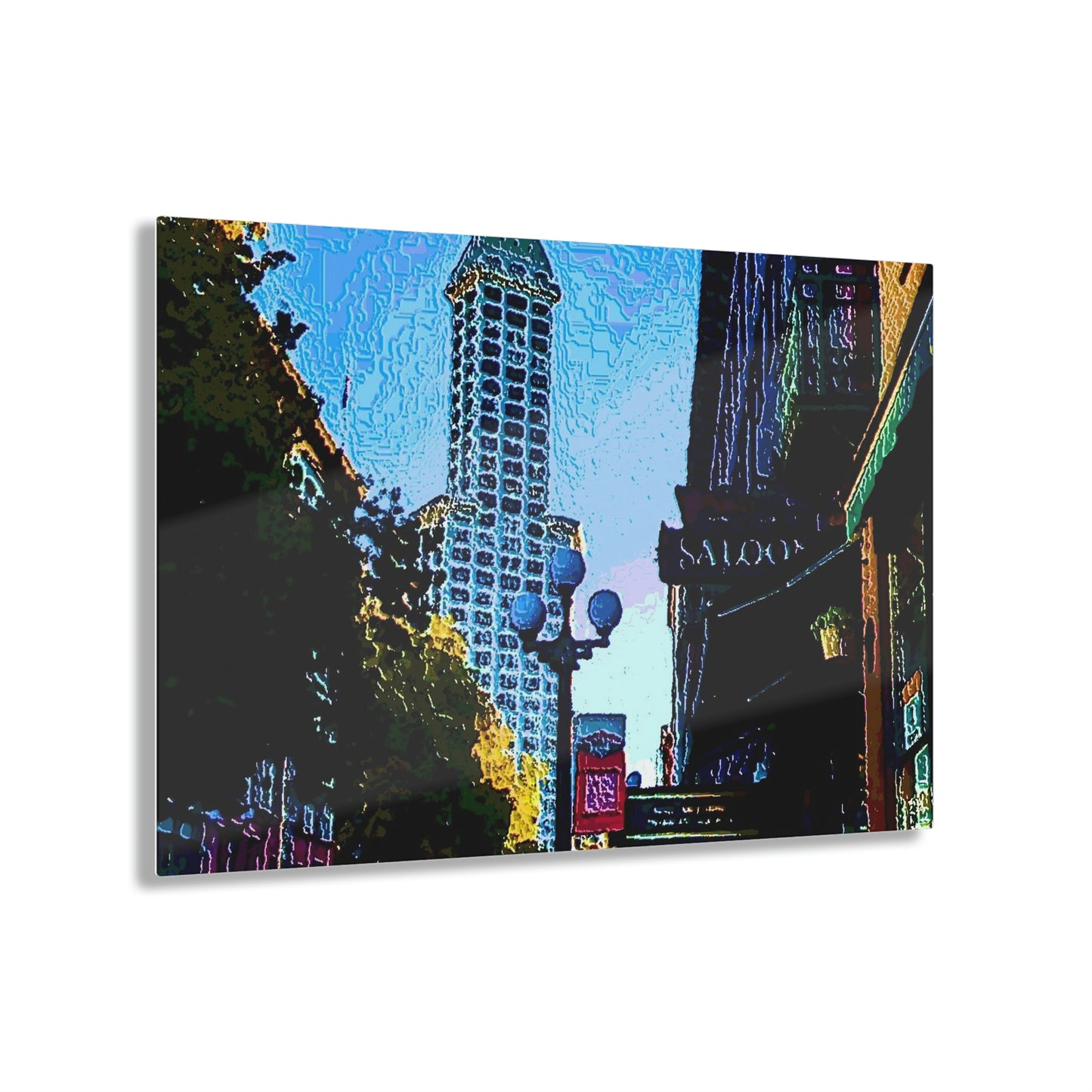Acrylic Prints ... Pioneer Square & Smith Tower ... 'That World Famous View' ... Colleague Supplied Photo ... Original Works ...