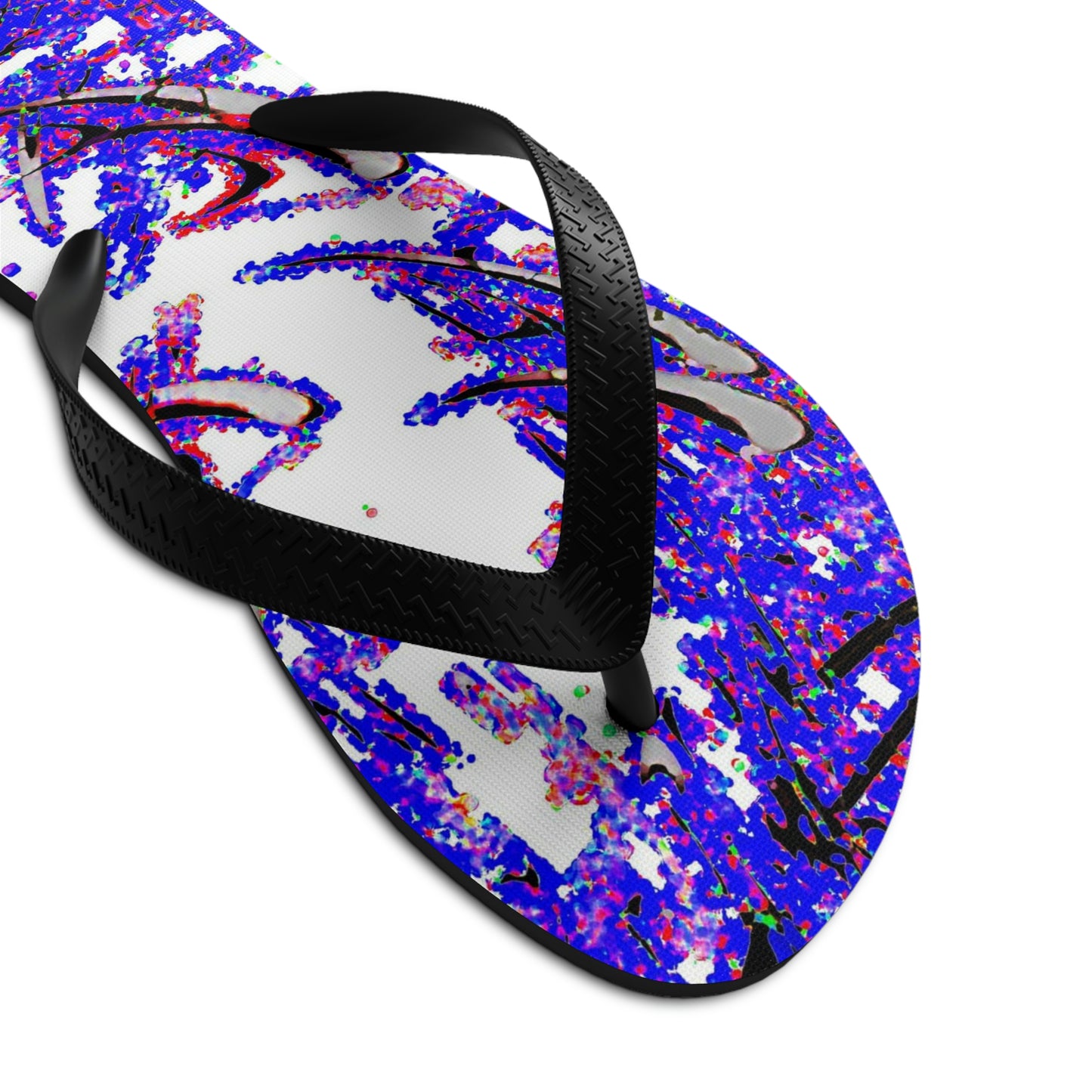 Unisex Flip-Flops ... "Waning Moon" ... Central Idaho ... October 2022 ... Rendering Time: 22 Hours ... Original Works ...