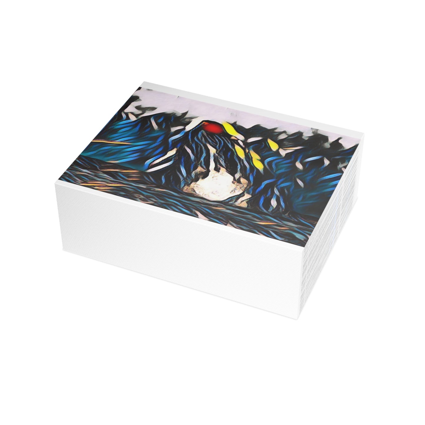 Greeting Cards (1, 10, 30, and 50pcs) ... "Ken's Favourite Humpback Breach" ... Circa: 21st Century ... Maui, HI ... Original Works ...