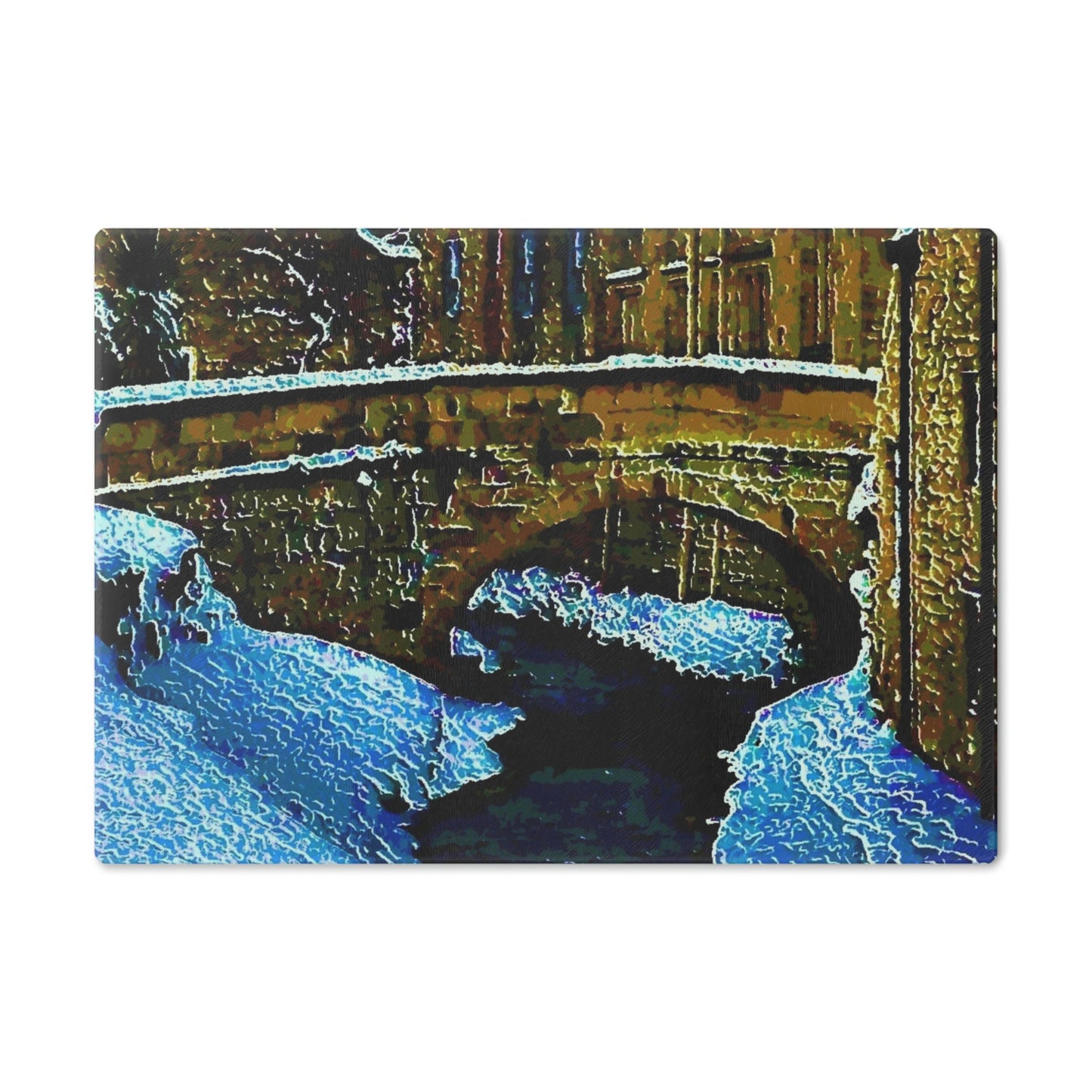 Cutting Board ... Walikng The Streets & Alleys ... 'Strolling The Canals ... '  ... Original Works  ...