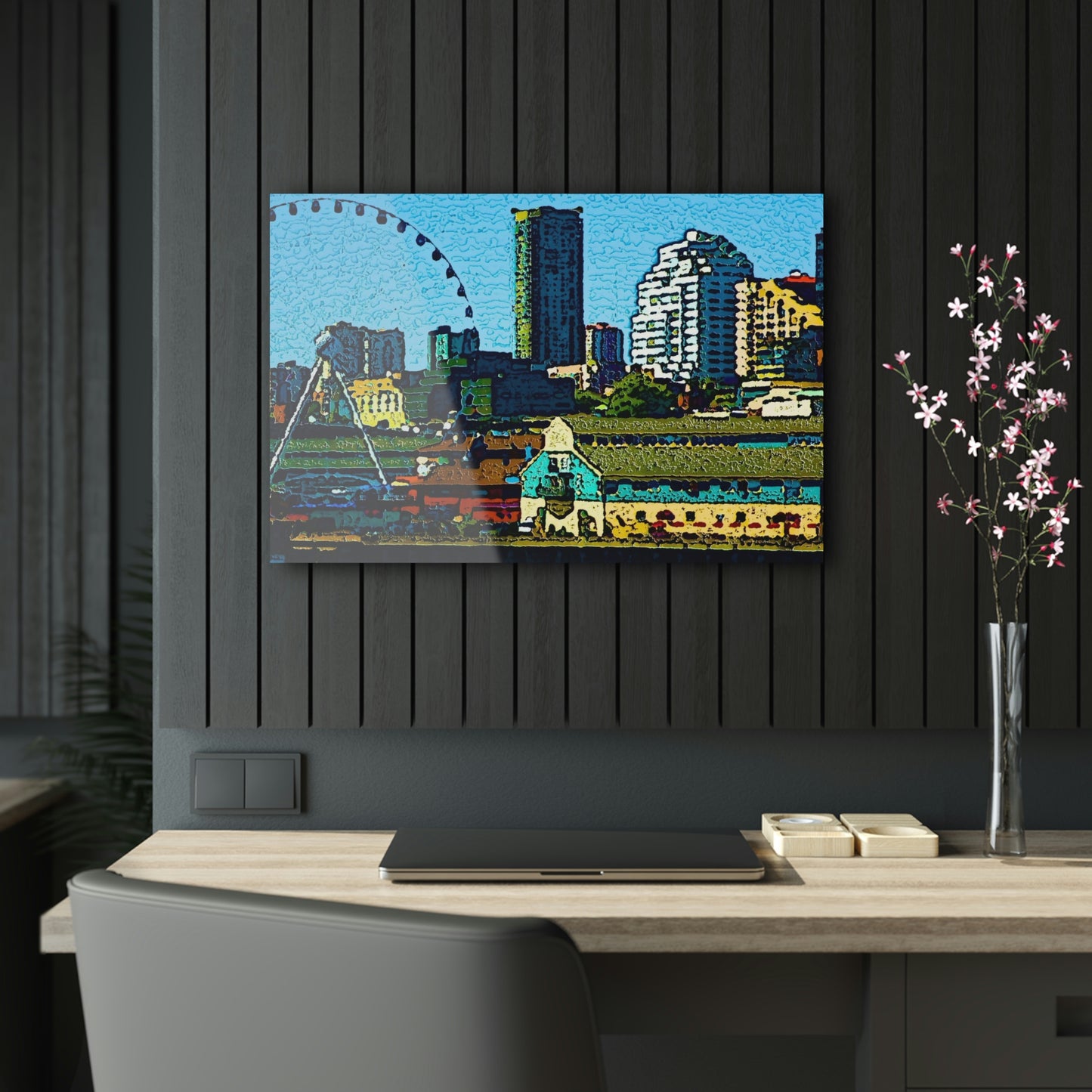 Acrylic Prints ... That Classic Wheel ... 'Seattle's Wheel' ... & An Old Classic Waterside Vendors ...  'Family Archives' ... Original Works ...