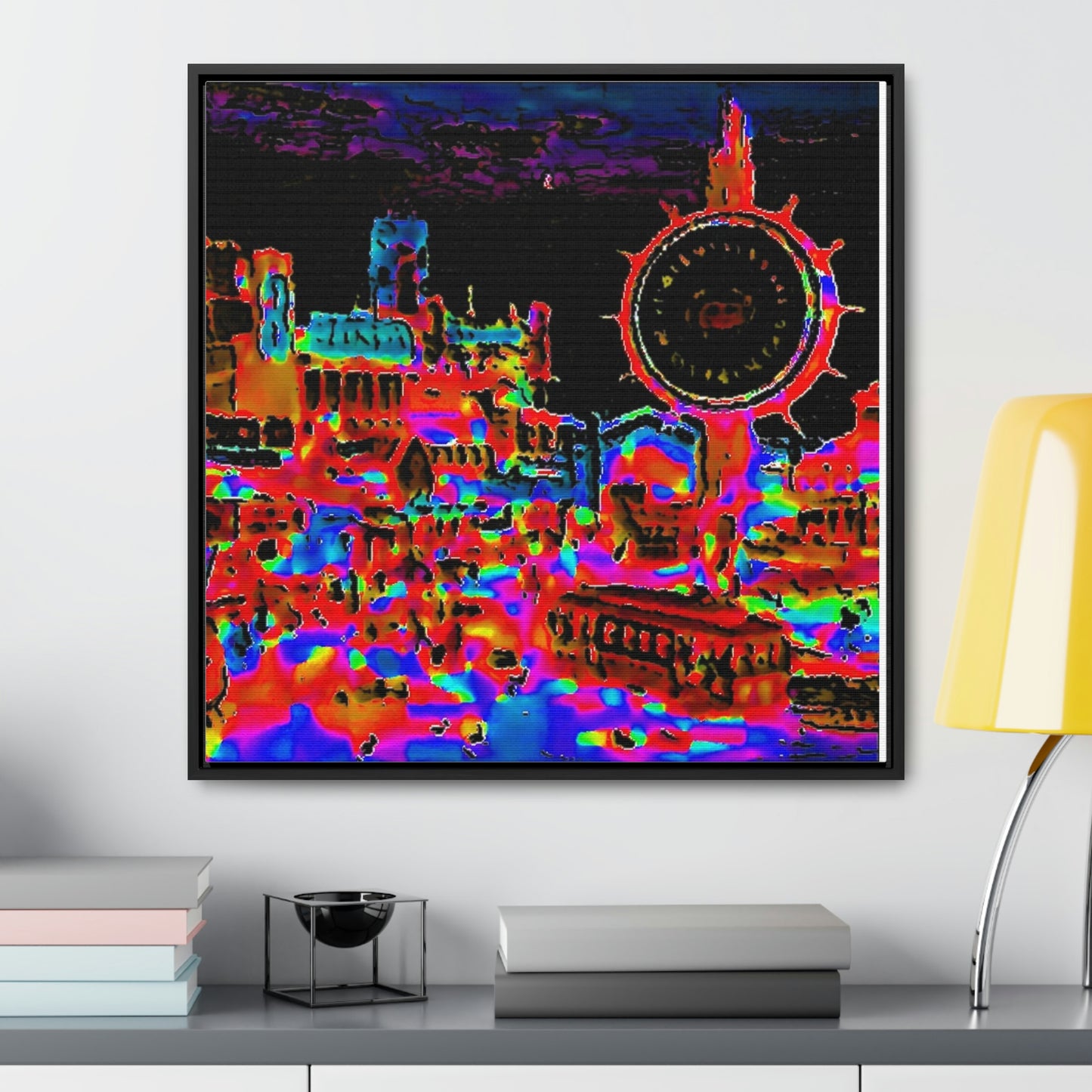 Gallery Canvas Wraps, Square Frame ... "No.9 Fishermen's Grotto - Fishermen's Wharf, SF, California" ... Family Archives: 1970's ... Original Works ...