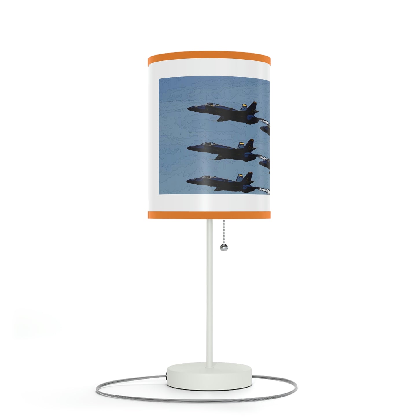 Lamp on a Stand, US|CA plug ... Seattle Seafair ..."Blue Angels Run Over Lake Washington" ... Circa Mid 1980's ... Dr FJ Holt ... Original Works ...