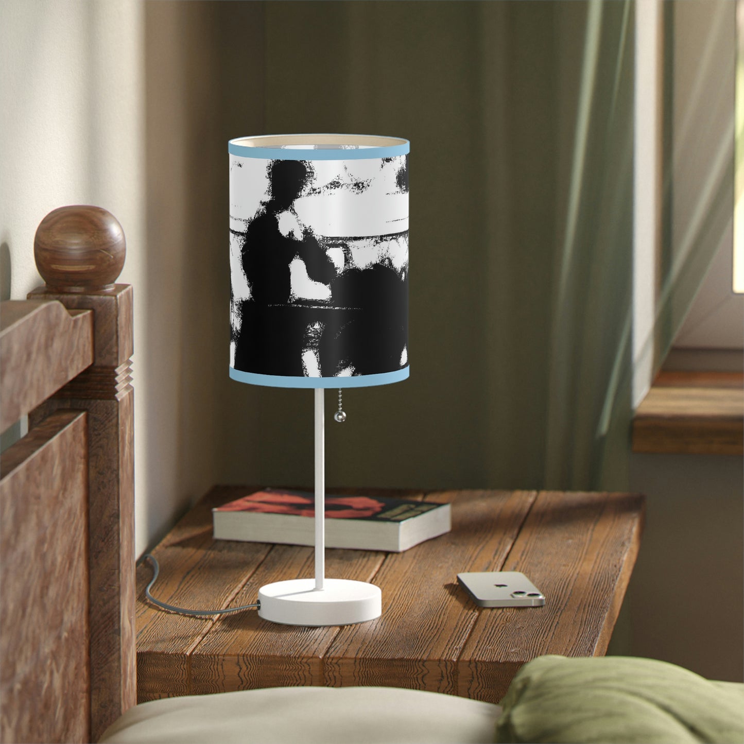 Lamp on a Stand, US|CA plug ... Dublin's "Molly Malone Along Grafton Street" ... Cryin' Cockels & Muscles Alive-Alive-Oh ... Circa 2003 ... Original Works ...