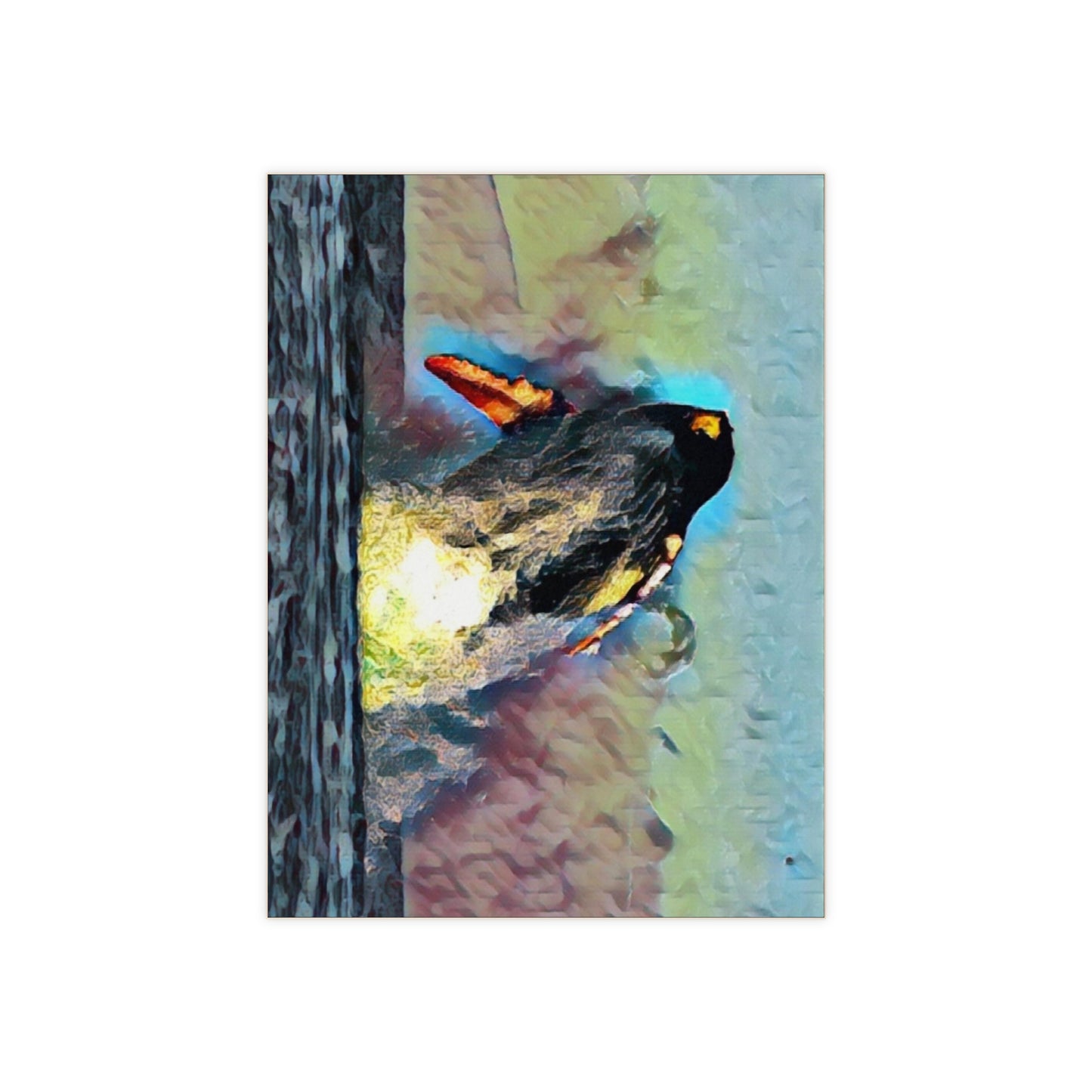 Ceramic Photo Tile ... An Extraordinary Humpback Breach ... 'With Explosive Energy' ... Family Archives (KPH) ... Circa: 21st Century. Maui, HI ... Original Works ...