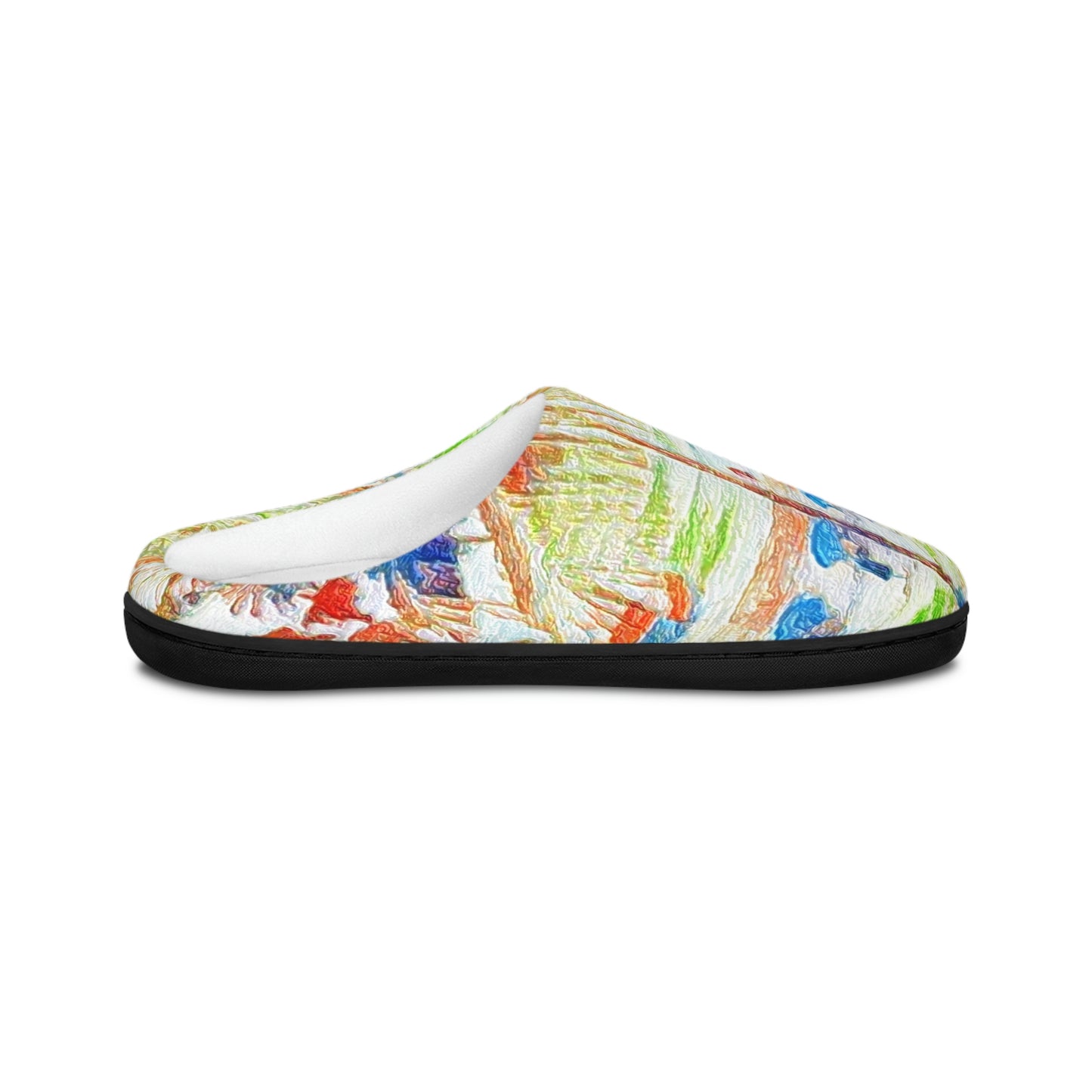 Men's Indoor Slippers ... "The Royal Hawai'ian: Waikiki Beach_Beach" ... Honolulu, HI ... October 2014 (Halloween) ... Original Works ...