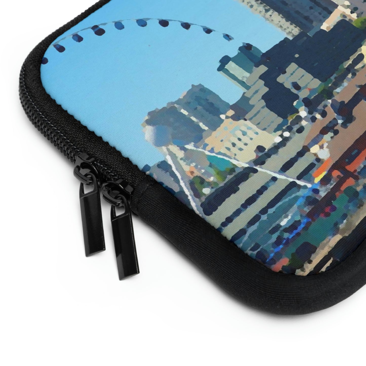 Laptop Sleeve ... That Classic Wheel ... 'Seattle's Wheel' ... & Old Classic Waterside Vendors ...  'Family Archives' ... Original Works ...