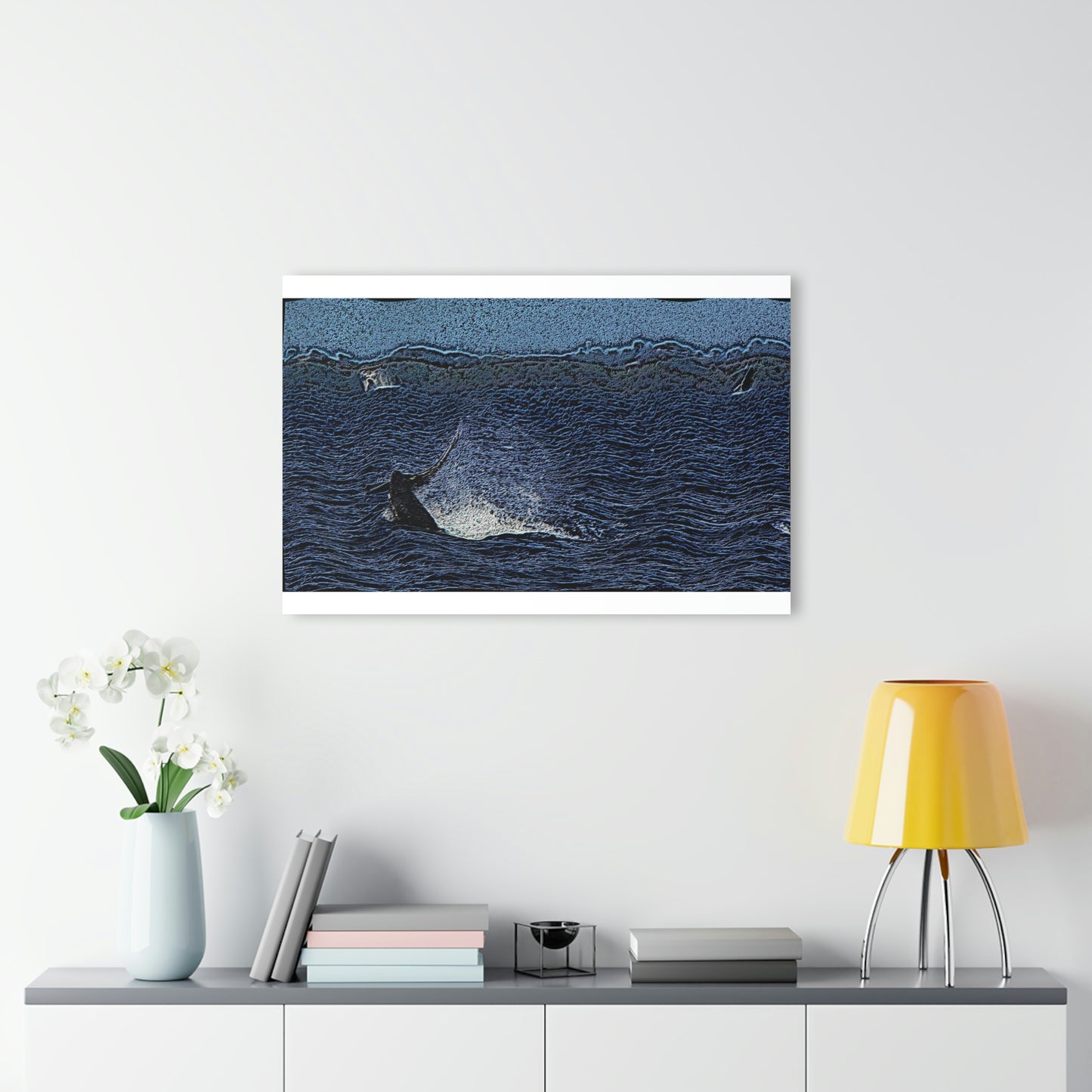 Acrylic Prints (French Cleat Hanging) ... "A Trio Of Humpback Joy" ...  Maui, HI ... April Fools Day ... 1Apr23 ... Original Works - Family Archives ...