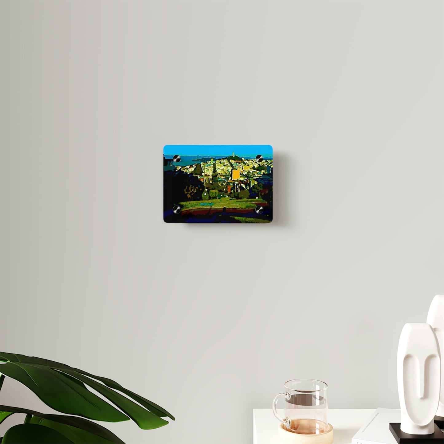 Acrylic Wall Art Panels ... "Lombard Street San Francisco, CA, USA" ... Family Archives 1970's ... Original Works ...