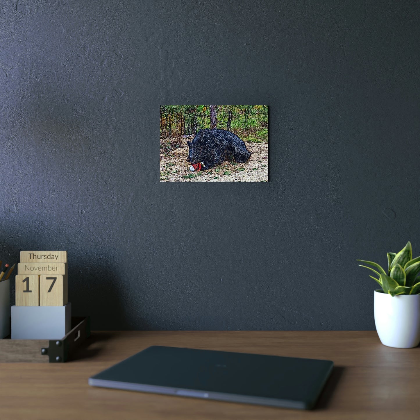 Aluminum Composite Panels ... A Local 'Yogi_5' ... RCY: "Rhett Creek Yogi: 500#'s Of Hungry Black Bear" ... 28-29Sep23 ... Original Works ... Client Project-Folio ...