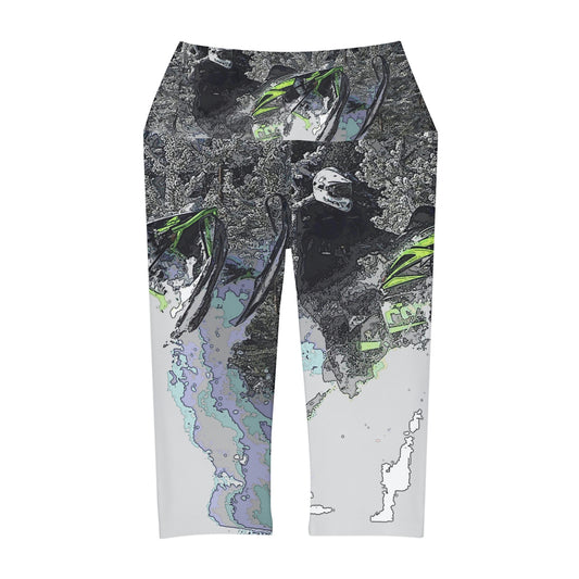 Yoga Capri Leggings ... Come Fly With The Professionals ... CIP-Airways ... 'Getting-Er-Done' ... Original Works ... December 2022 ...