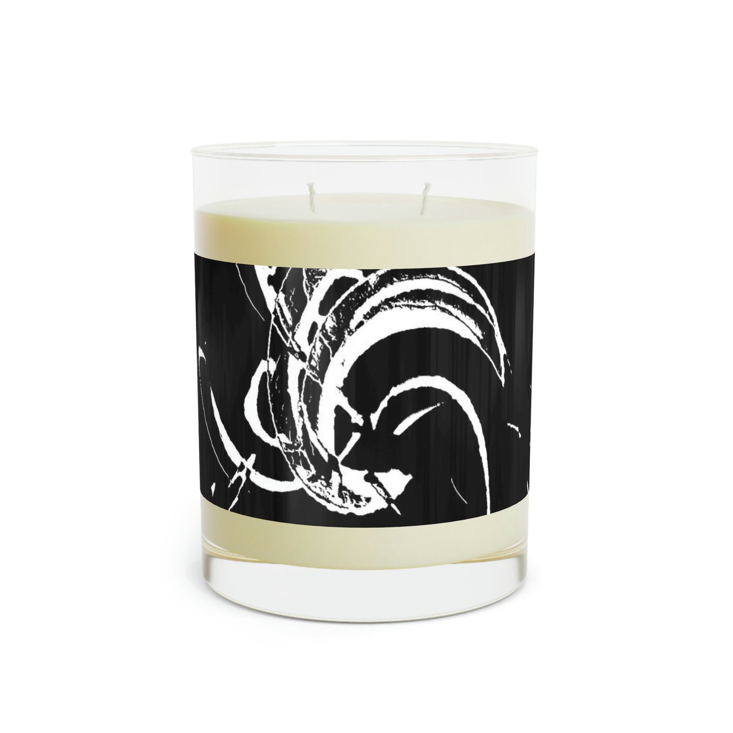 Scented Candle - Full Glass, 11oz ... "Waning Moon" ... Central Idaho ... October 2022 ... Rendering Time: 22 Hours ... Original Works ...