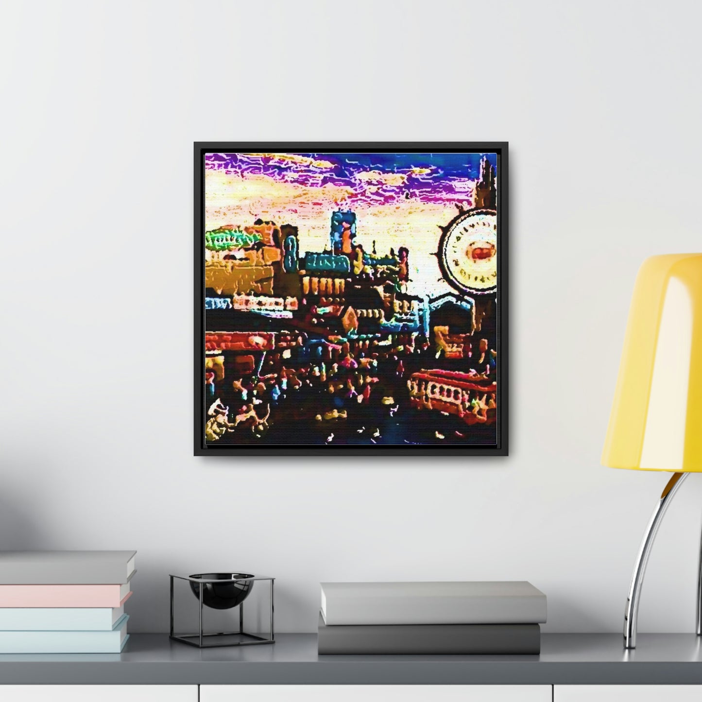 Gallery Canvas Wraps, Square Frame ... "No.9 Fishermen's Grotto - Fishermen's Wharf, SF, California" ... Family Archives: 1970's ... Original Works ...