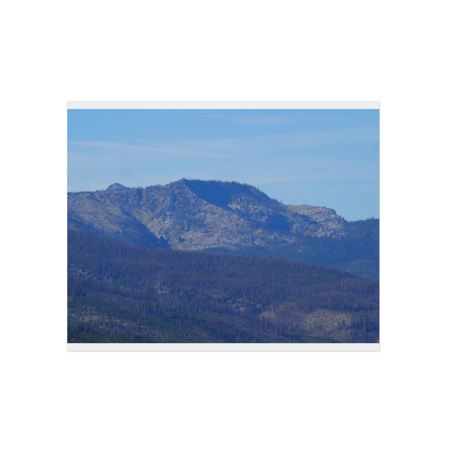 Aluminum Composite Panels ... Looking West ... The Gospel Hump Wilderness: "Mineral Butte & Buffalo Hump" ... September 2022 ... Base Photo For Client Custom-Art Folio ...
