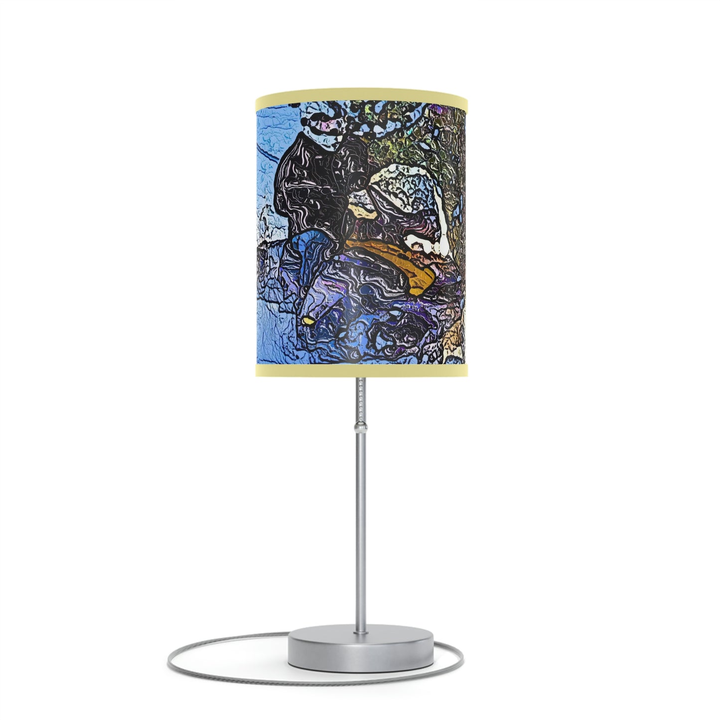 Lamp on a Stand, US|CA plug ... Blasting Through-The-Powder ... 'Central Idaho Mounains ... ' 2Dec22 ...