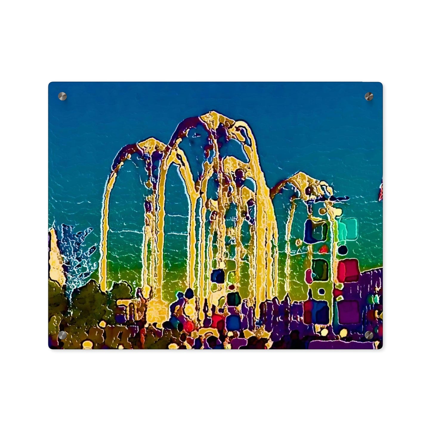 Acrylic Wall Art Panels ... "Arches 'Like-No-Other' ... " Seattle World's Fair: 1962. A Family Original ...