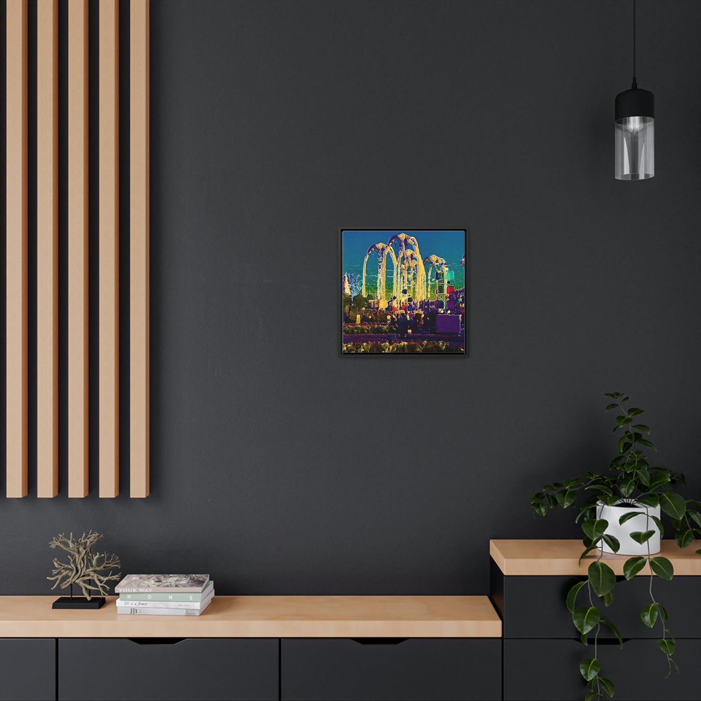Gallery Canvas Wraps, Square Frame ... "Arches 'Like-No-Other' ... " Seattle World's Fair: 1962. A Family Original ...