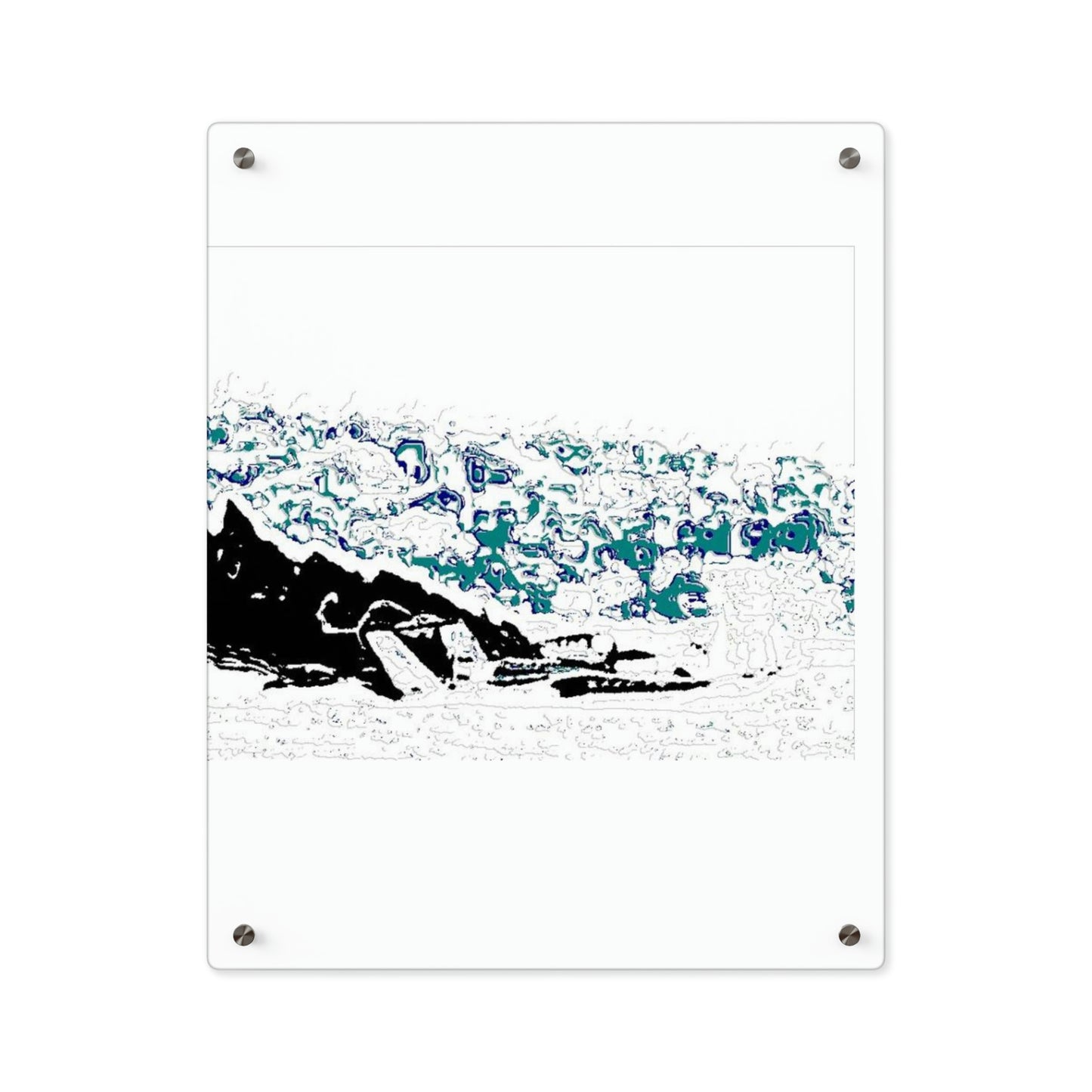 Acrylic Wall Art Panels ... Seattle Columbia Cup On Lake Washington ... "Dave Wilcox Heads For The Win" ... Associate Gift-Photo ... Original Works ...