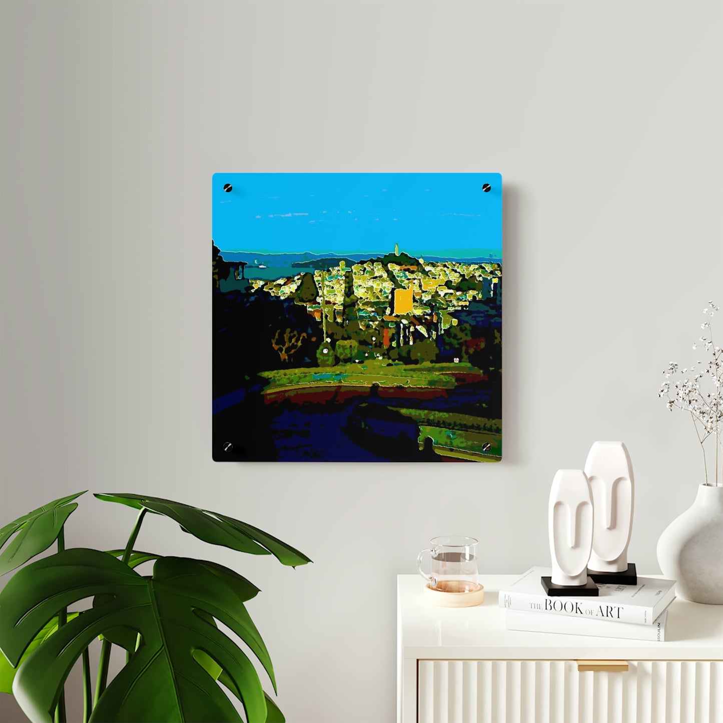 Acrylic Wall Art Panels ... "Lombard Street San Francisco, CA, USA" ... Family Archives 1970's ... Original Works ...