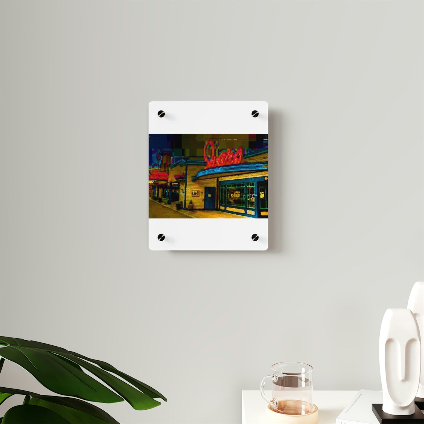 Acrylic Wall Art Panels ...  In-A-Hurry & Stressed? ... Remember: Keep "Clam" ... Clam_Happy ...  'Ivars: Seattle Waterfront' ... Personal Archives ... Original Works ...
