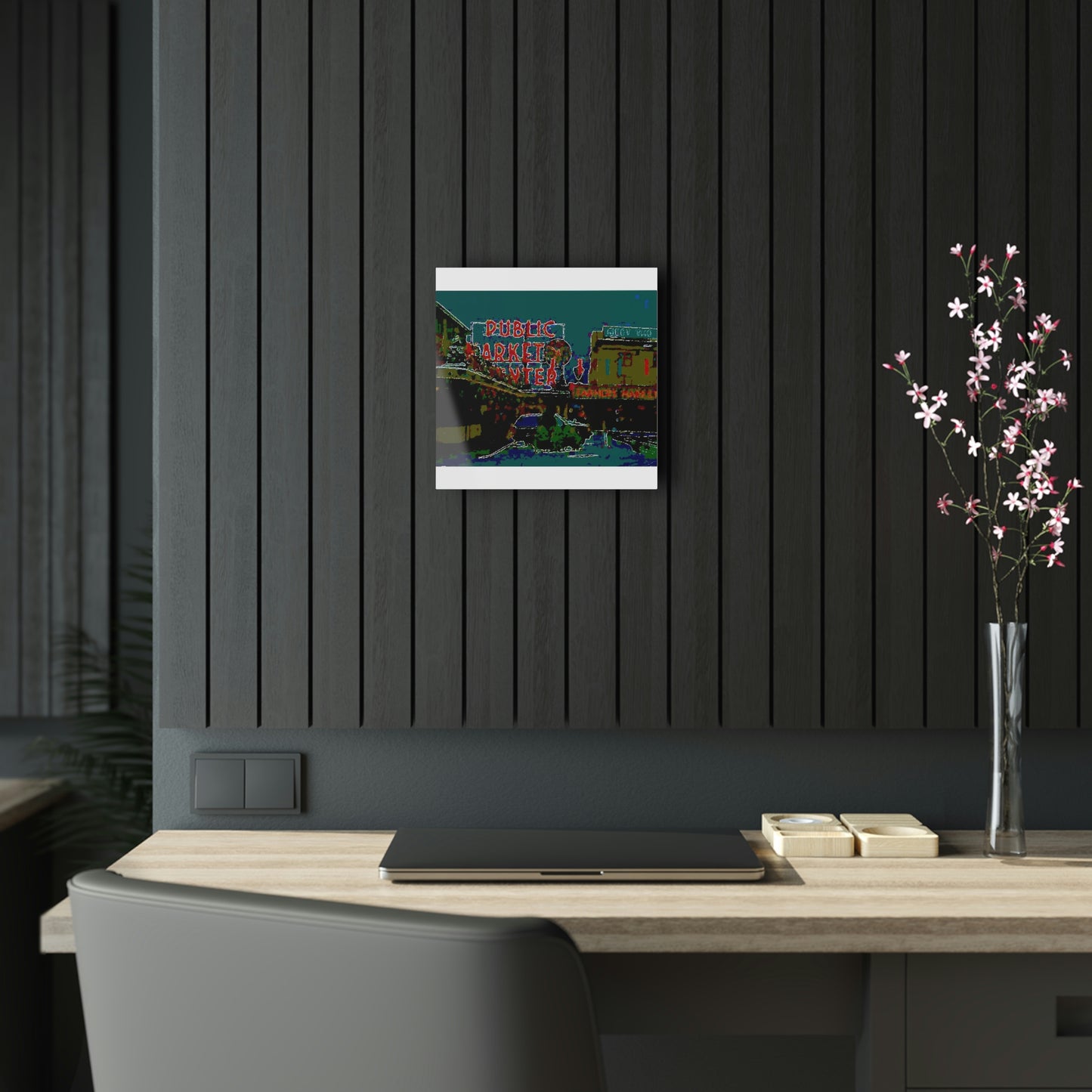 Acrylic Prints ... "Seattle's PPM: Pike-Place-Market" ... I Remember That Day ... The Photo Shoot ... 'It Was Snowing' ... Original Works ...